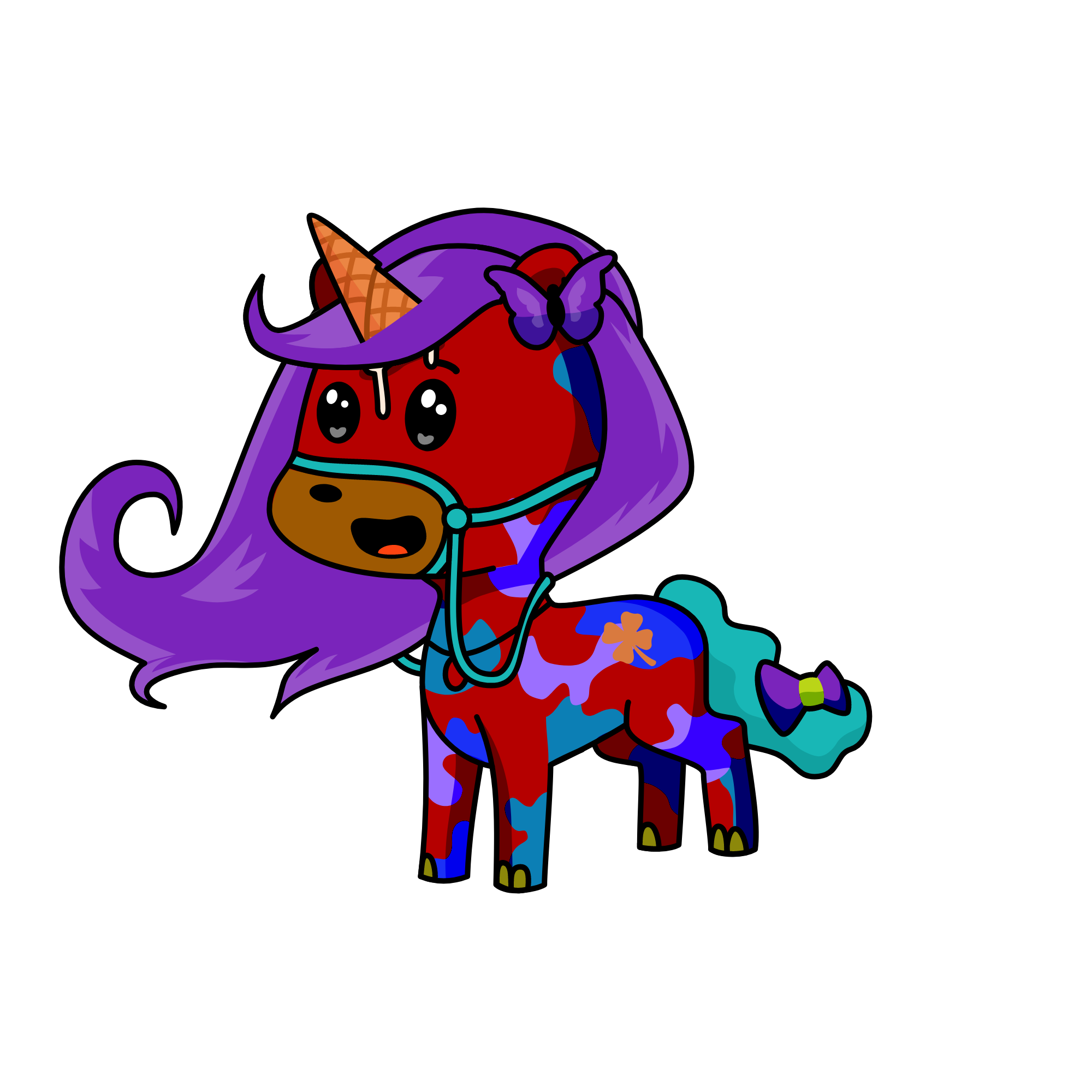 Craziness, the unicorn