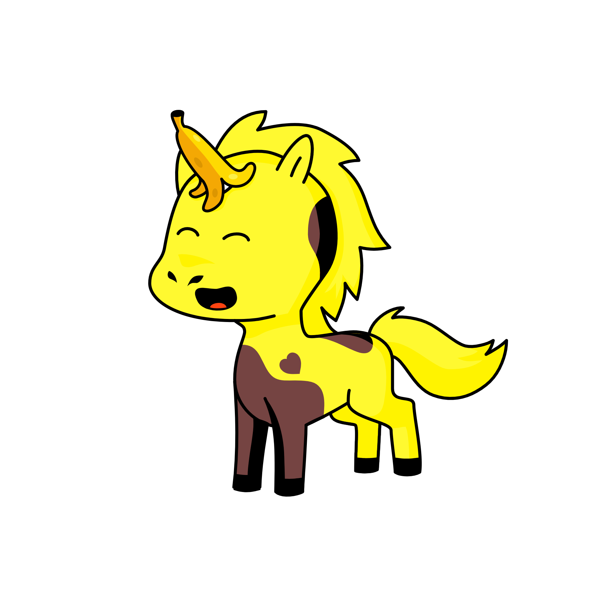 Fudge, the unicorn