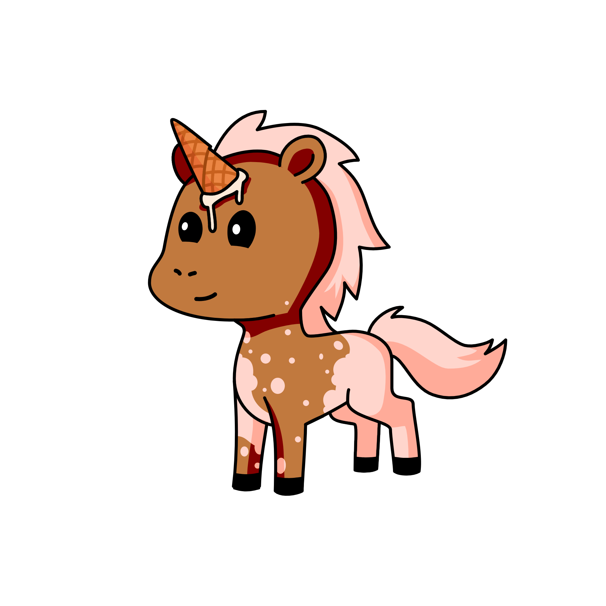 Mousse, the unicorn