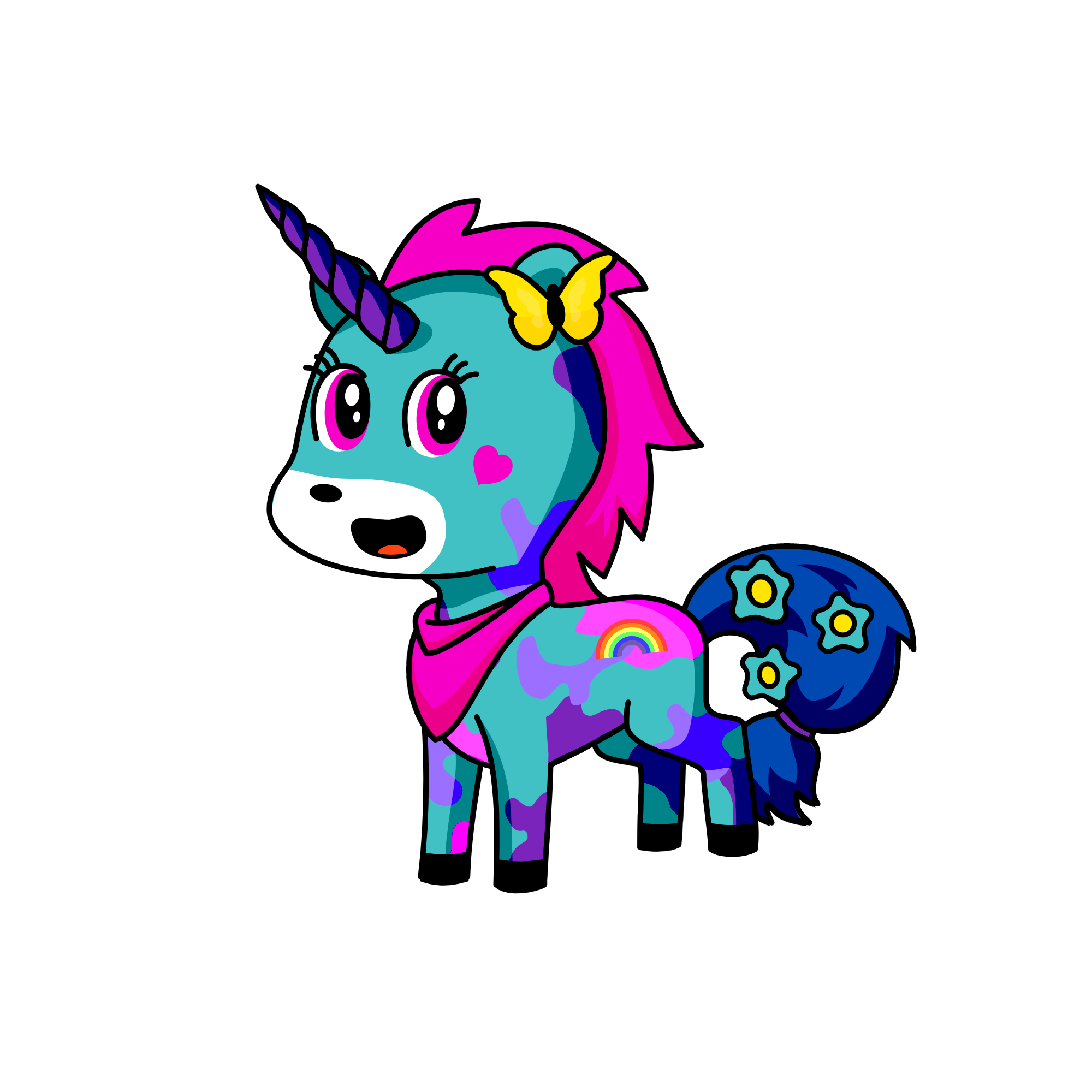 Rainfly!!, the unicorn