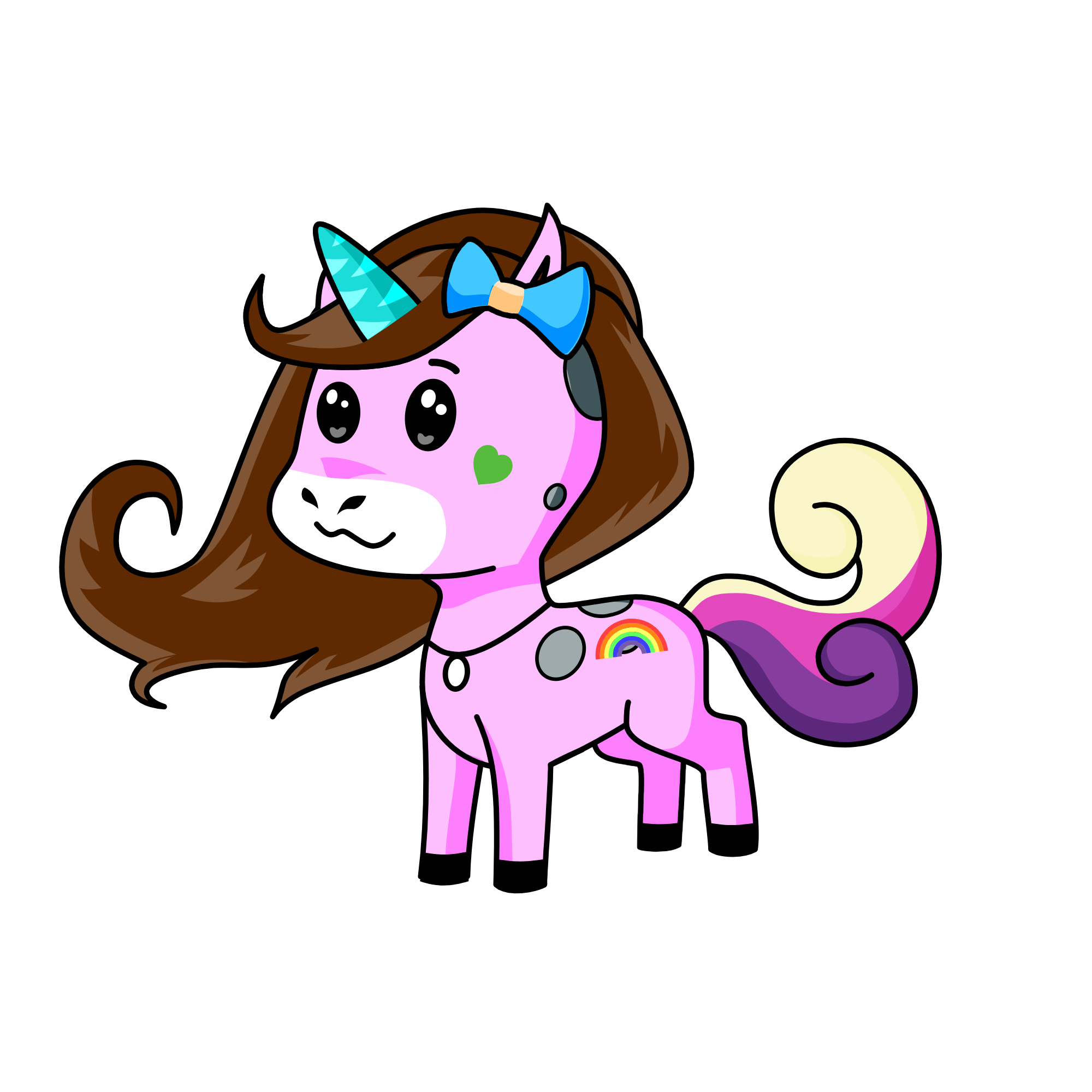 jade, the unicorn