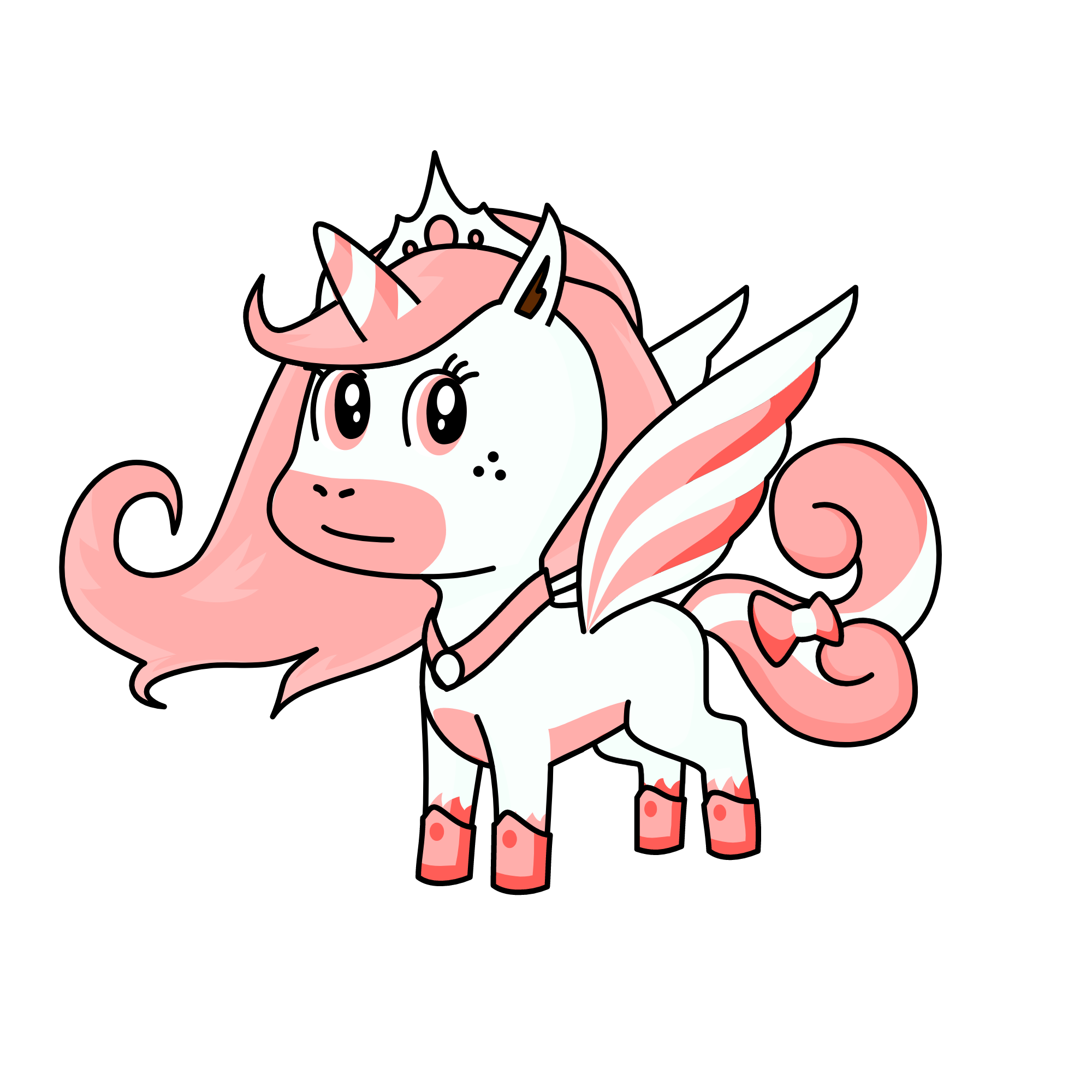 Mangle the Fox (Five Nights At Freddy´s 3), the unicorn