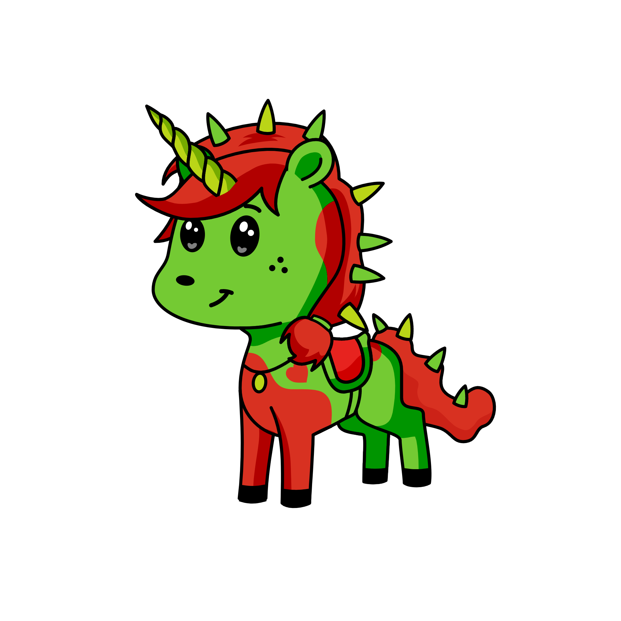 xmascorn, the unicorn