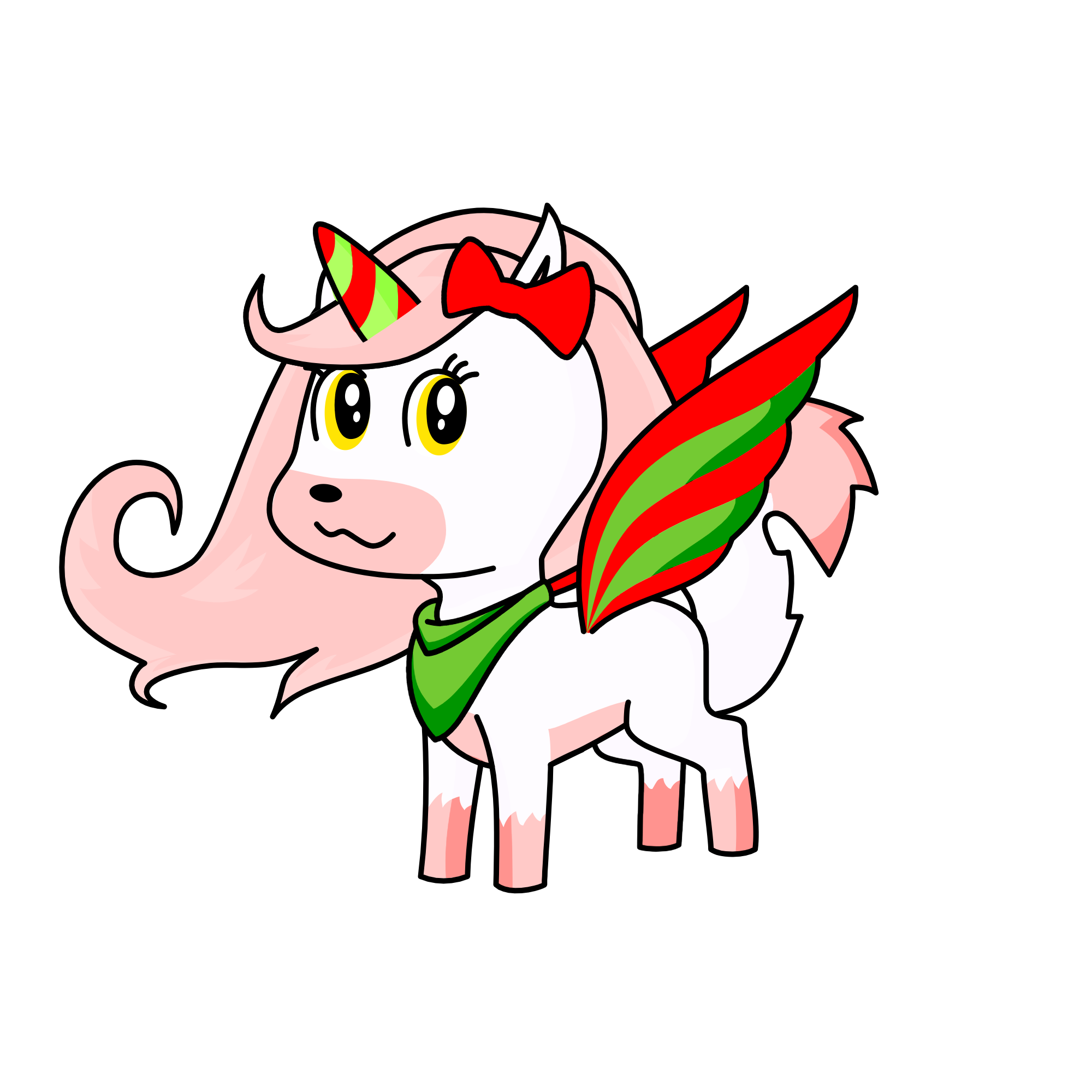 🦊Christmas Mangle🎄, the unicorn