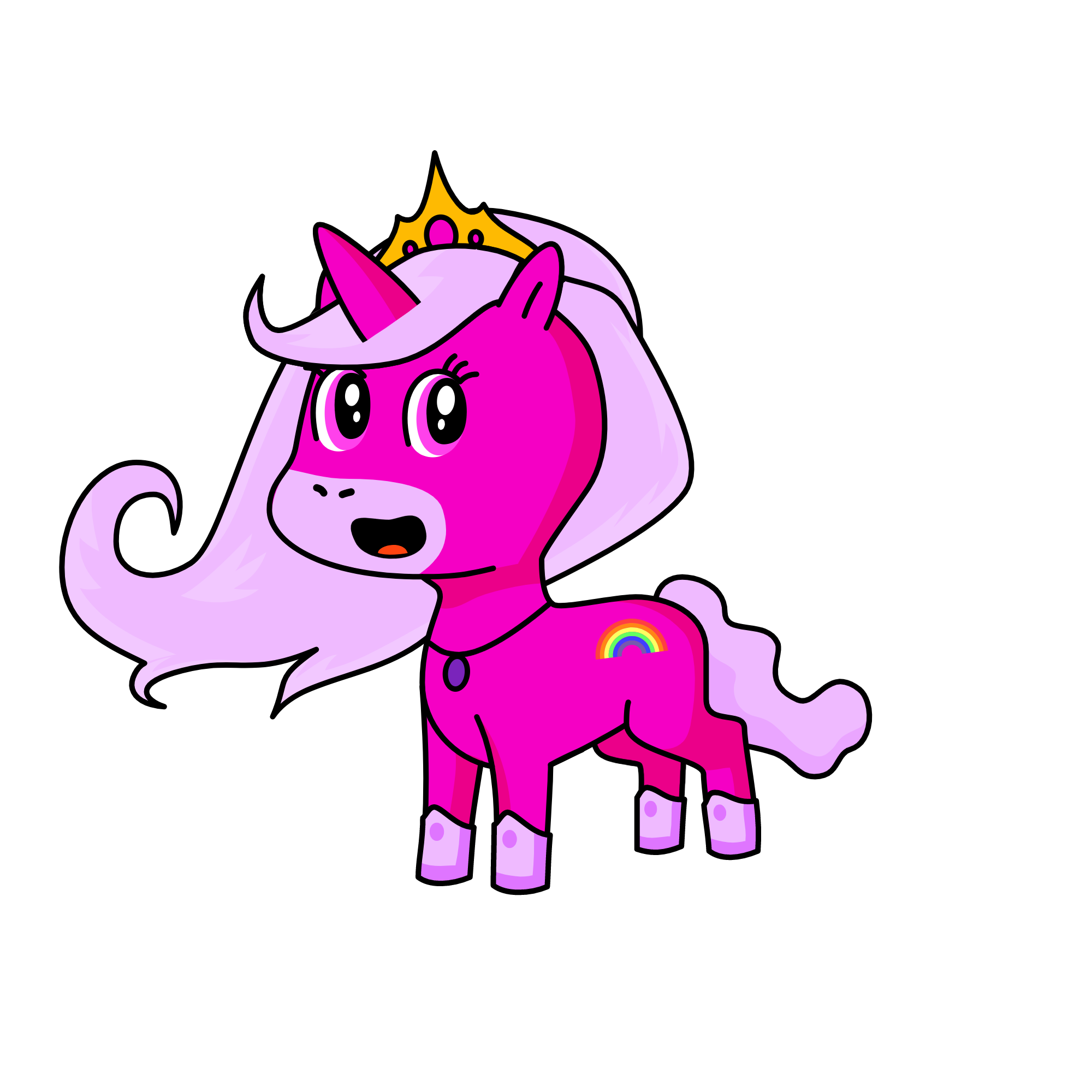 pinkie pie/ i tried, the unicorn