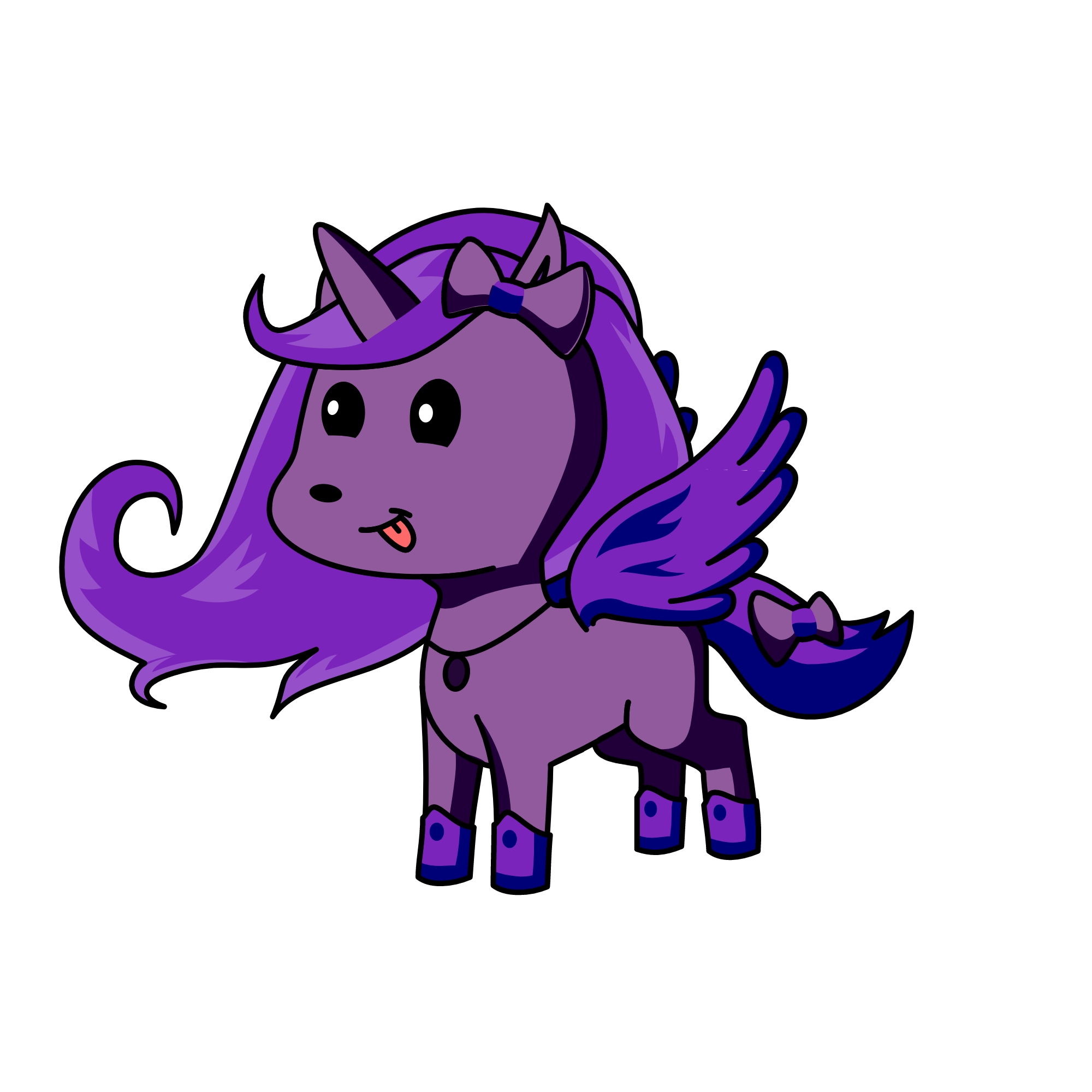 MoonLight The Daughter of MoonStar the queen of all darkness, the unicorn