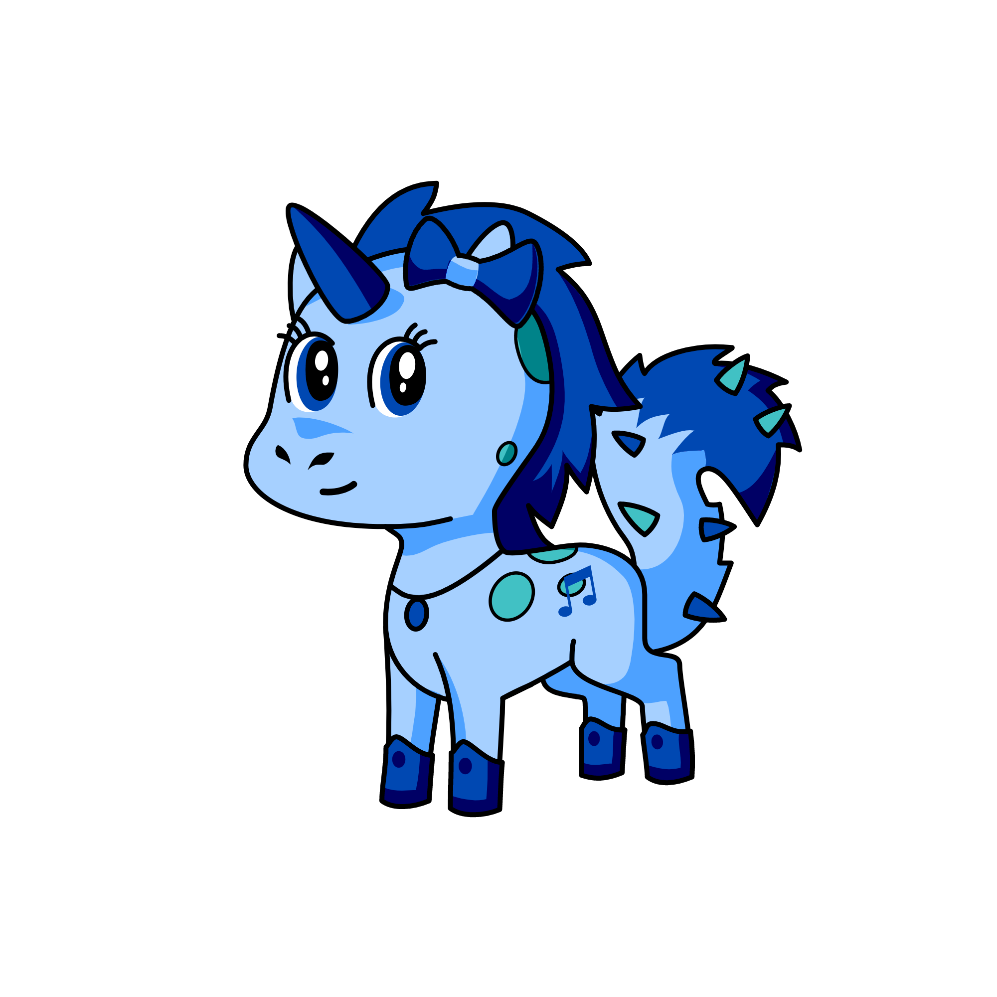 Lollie, the unicorn