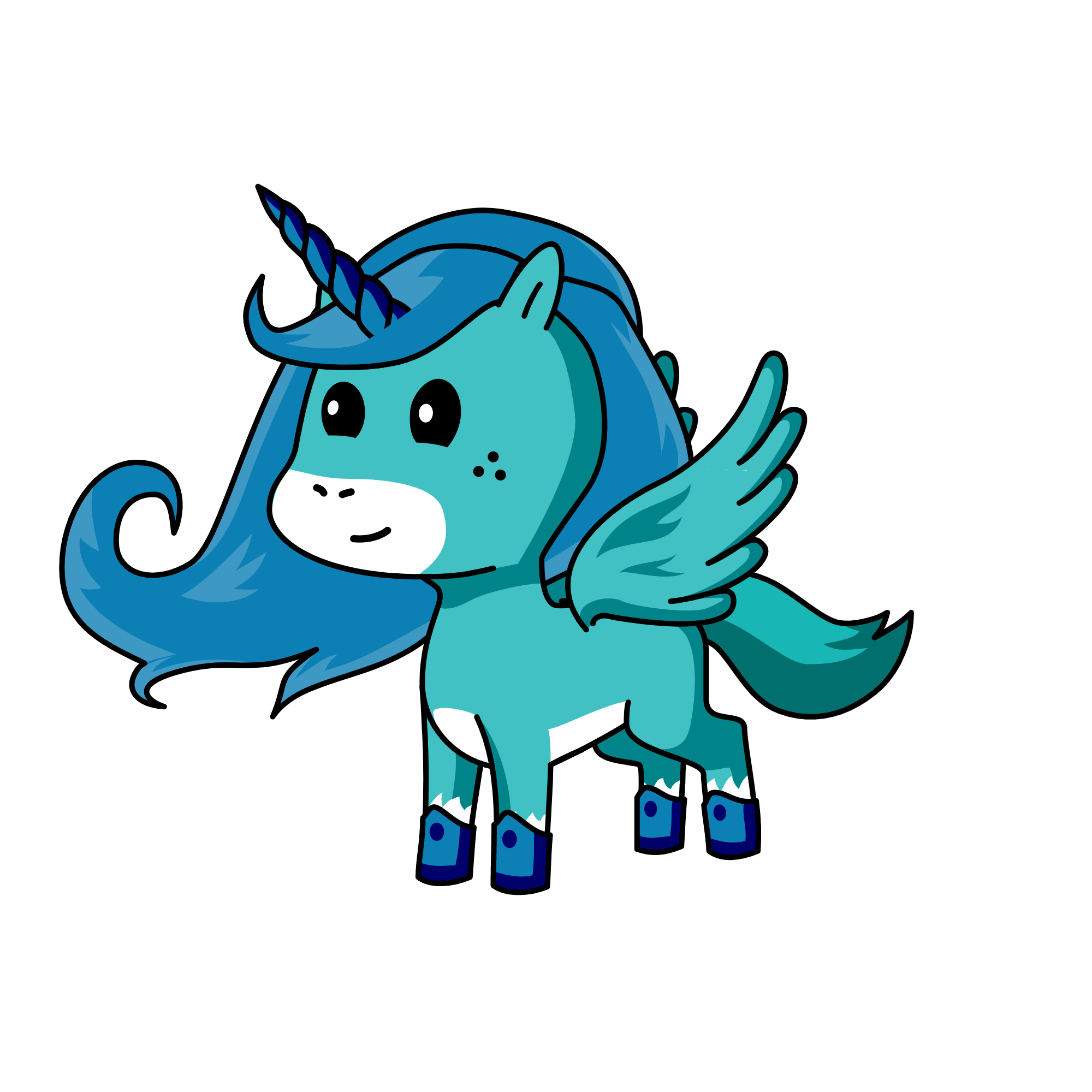Toy Bonnie, the unicorn