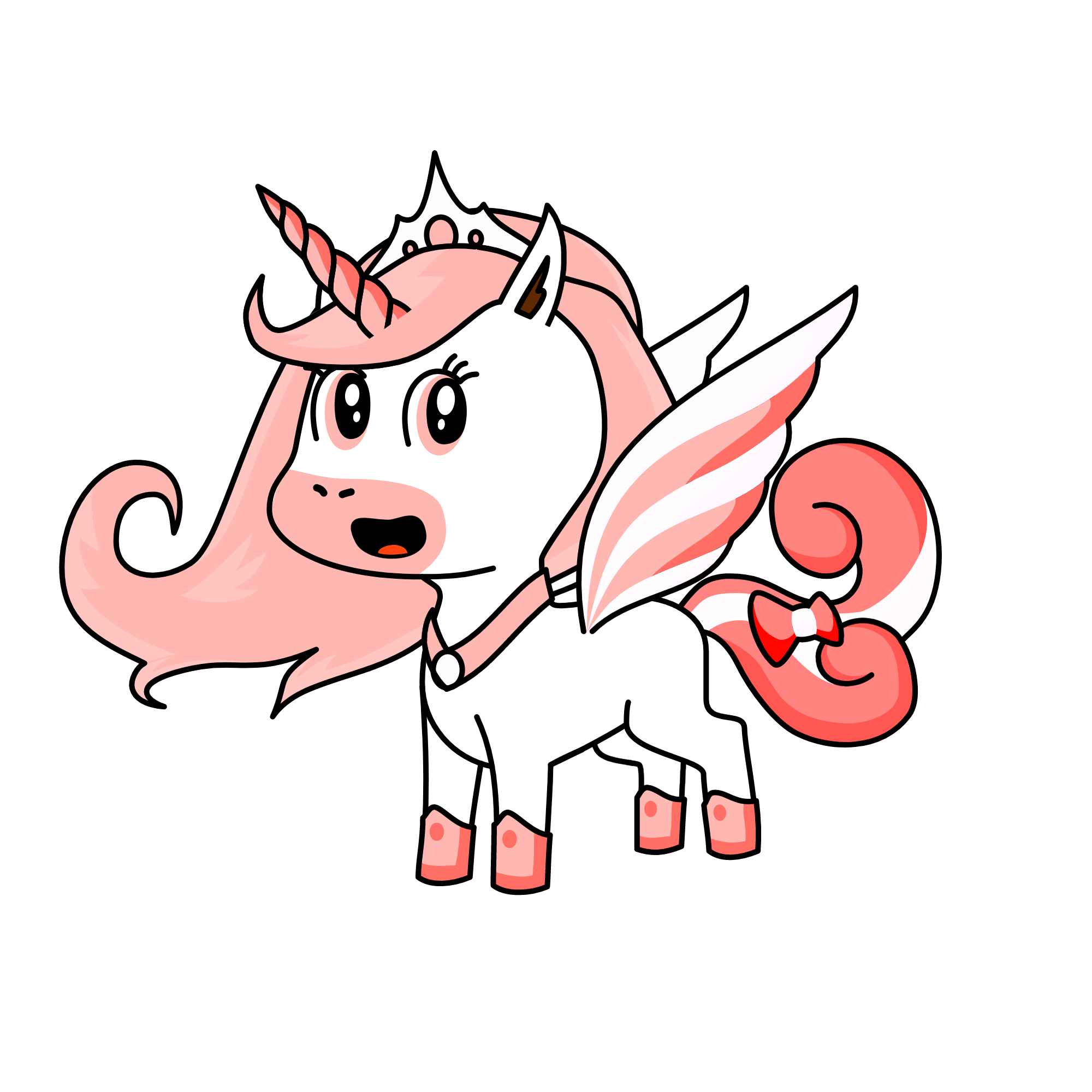 princess Katelyn, the unicorn