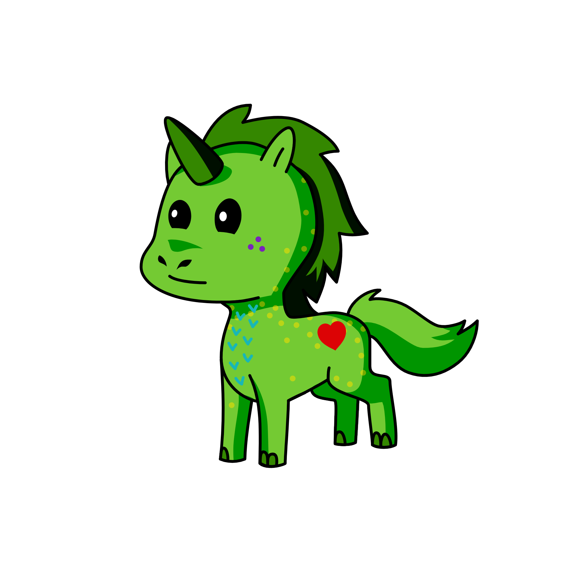 Pickles, the unicorn