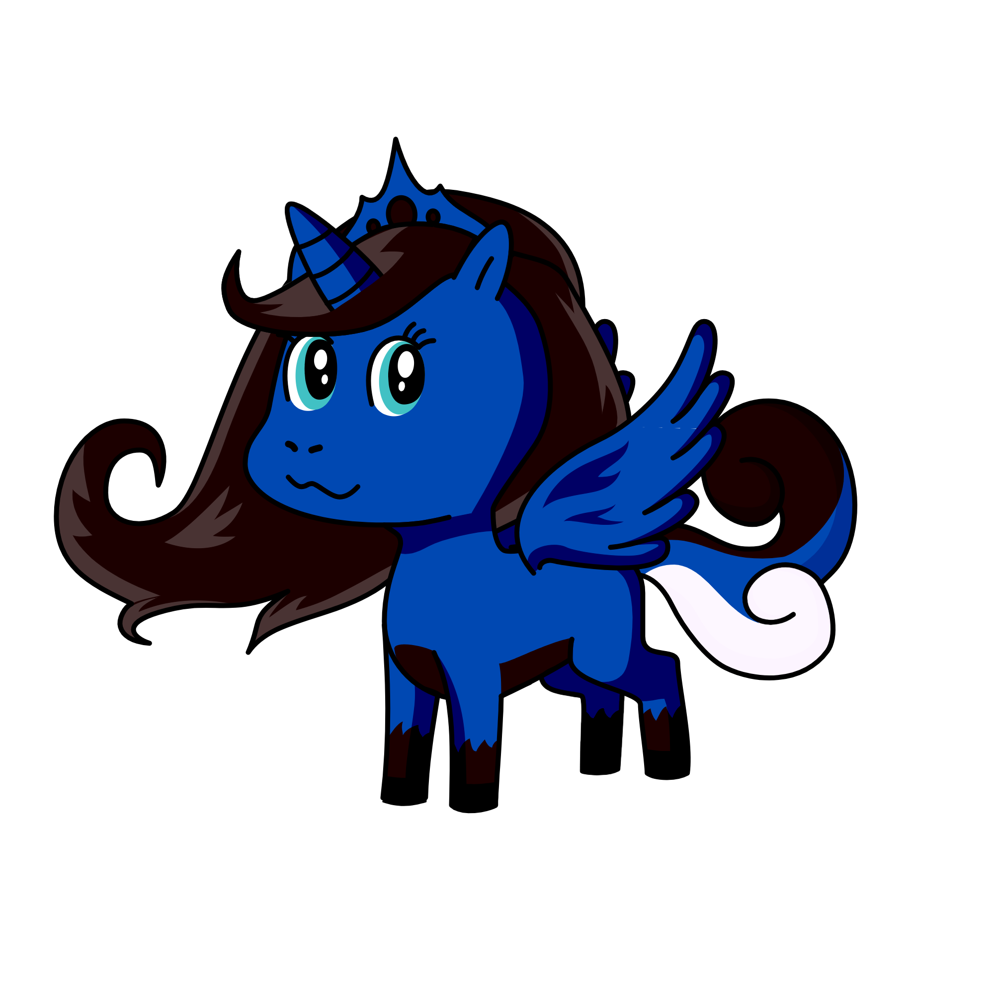 Midnight, the unicorn