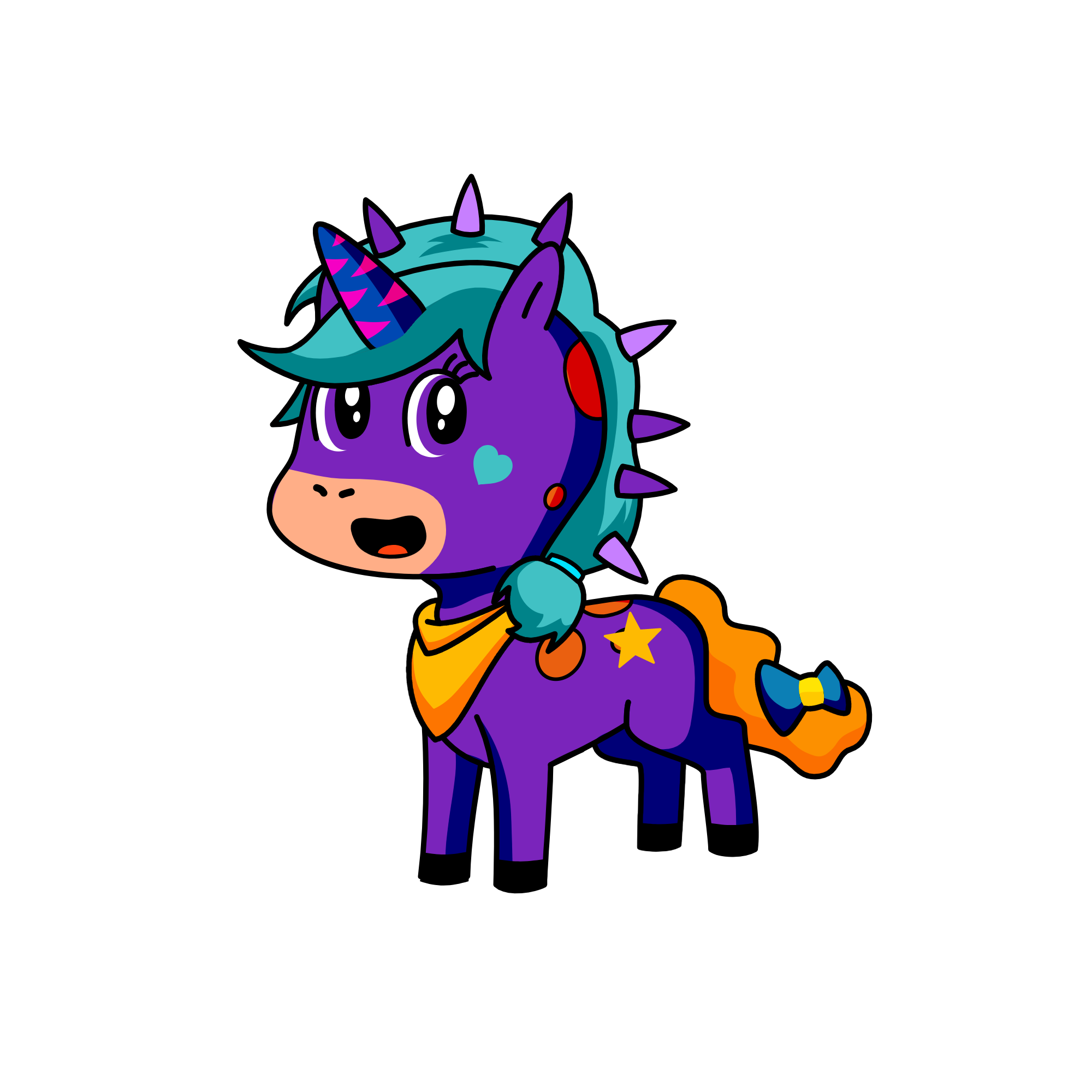 Harley, the unicorn