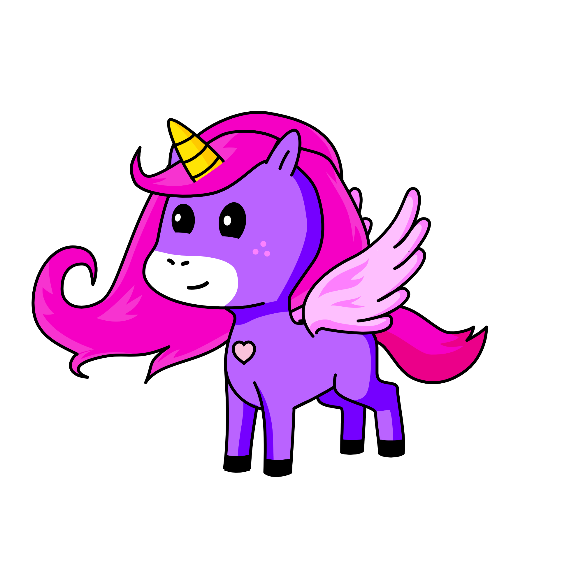 Lucky, the unicorn