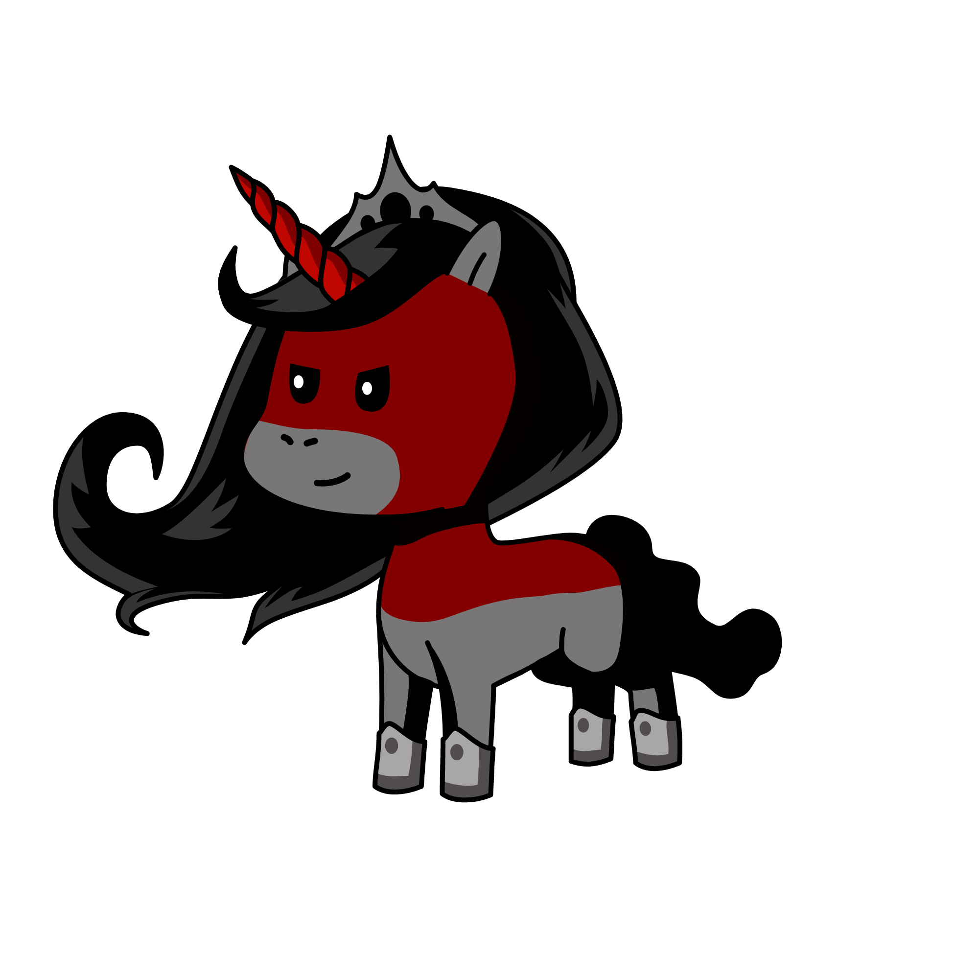 girl sambra, the unicorn