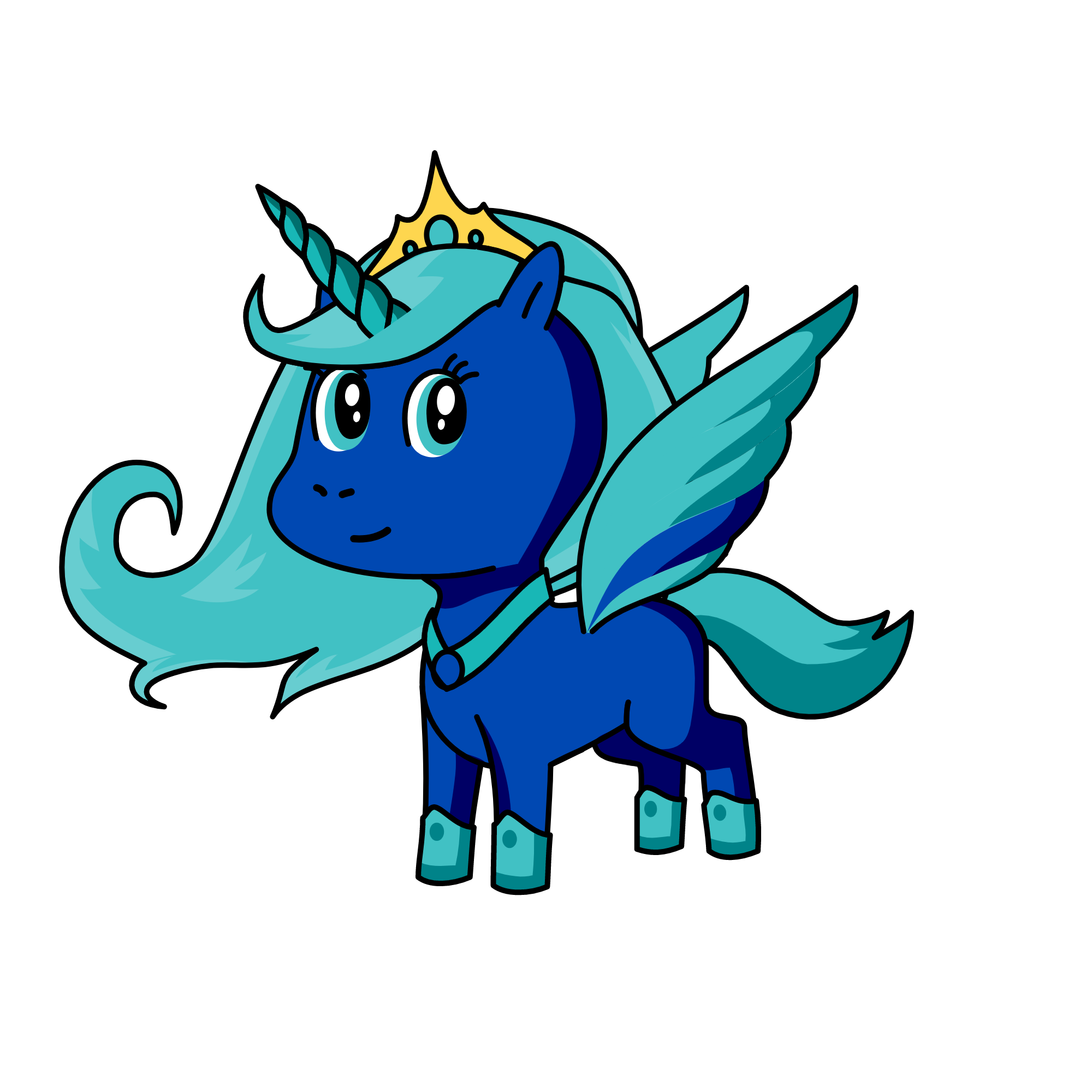 princess icy, the unicorn