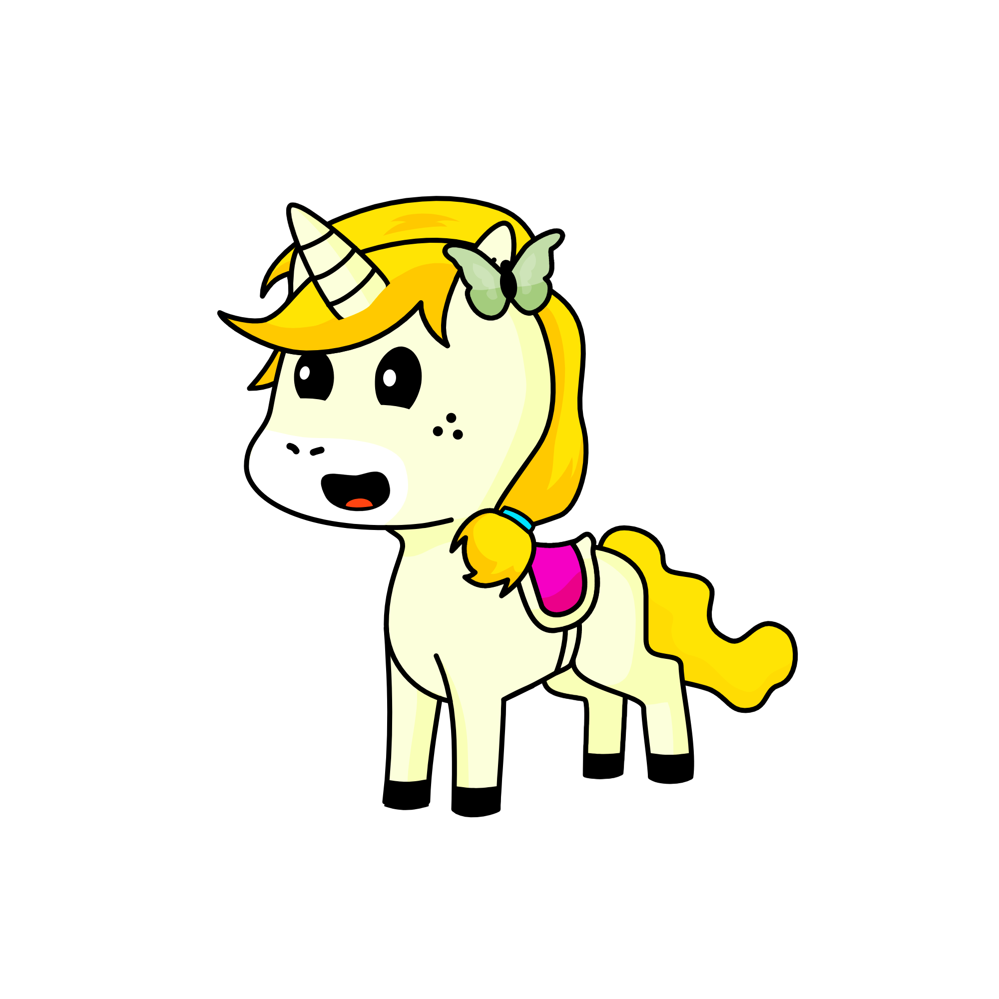 Mini Marigold, the unicorn