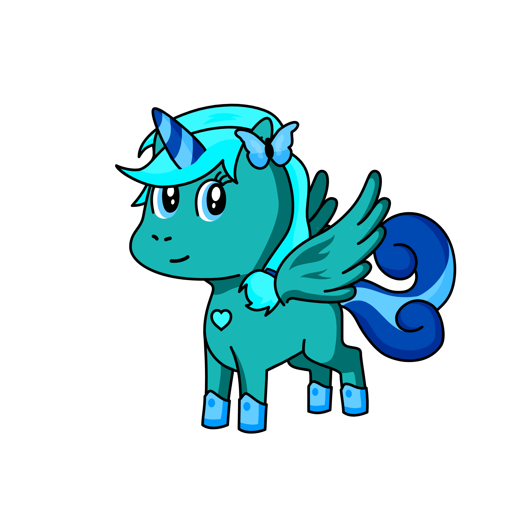 another unicorn fairy, the unicorn