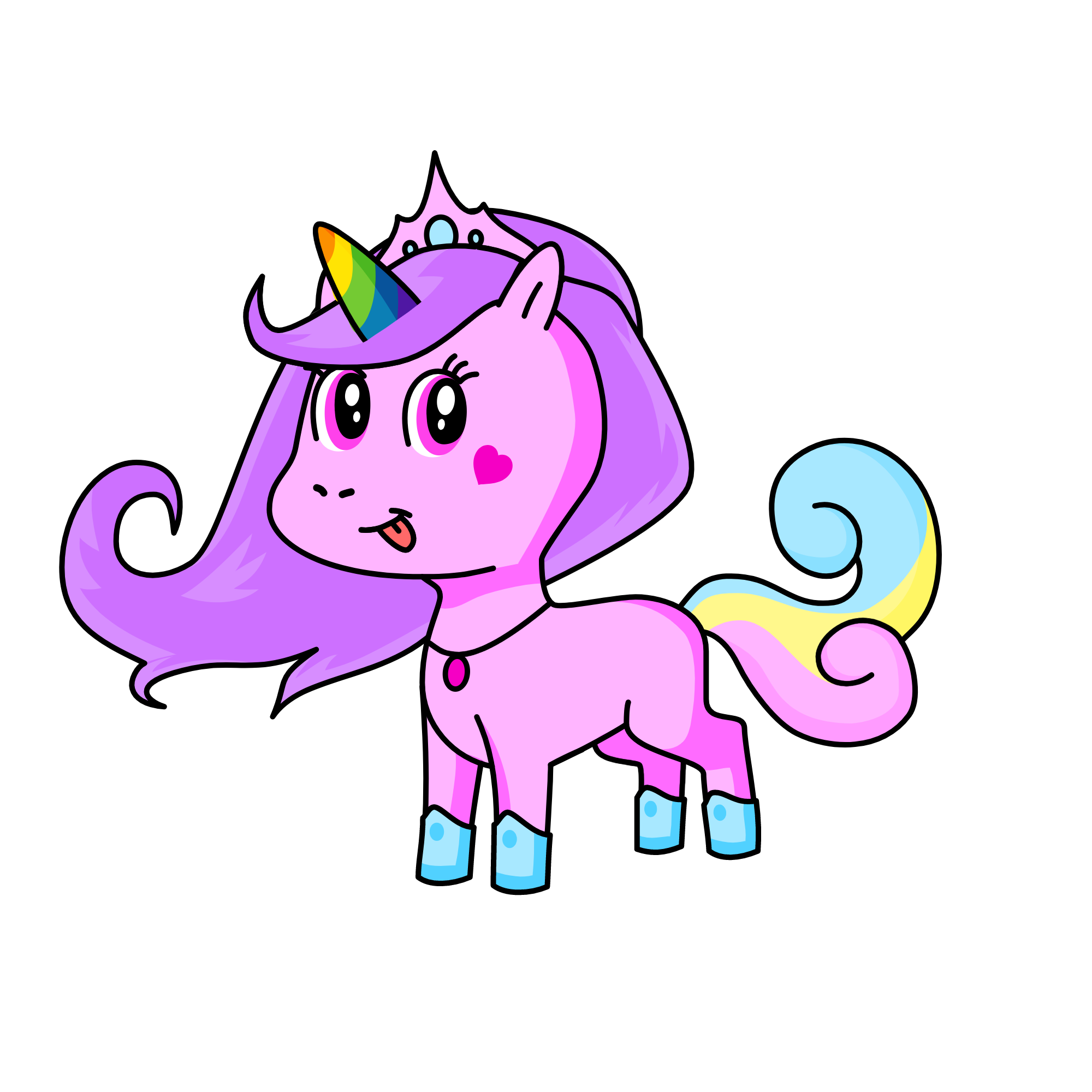 magic, the unicorn