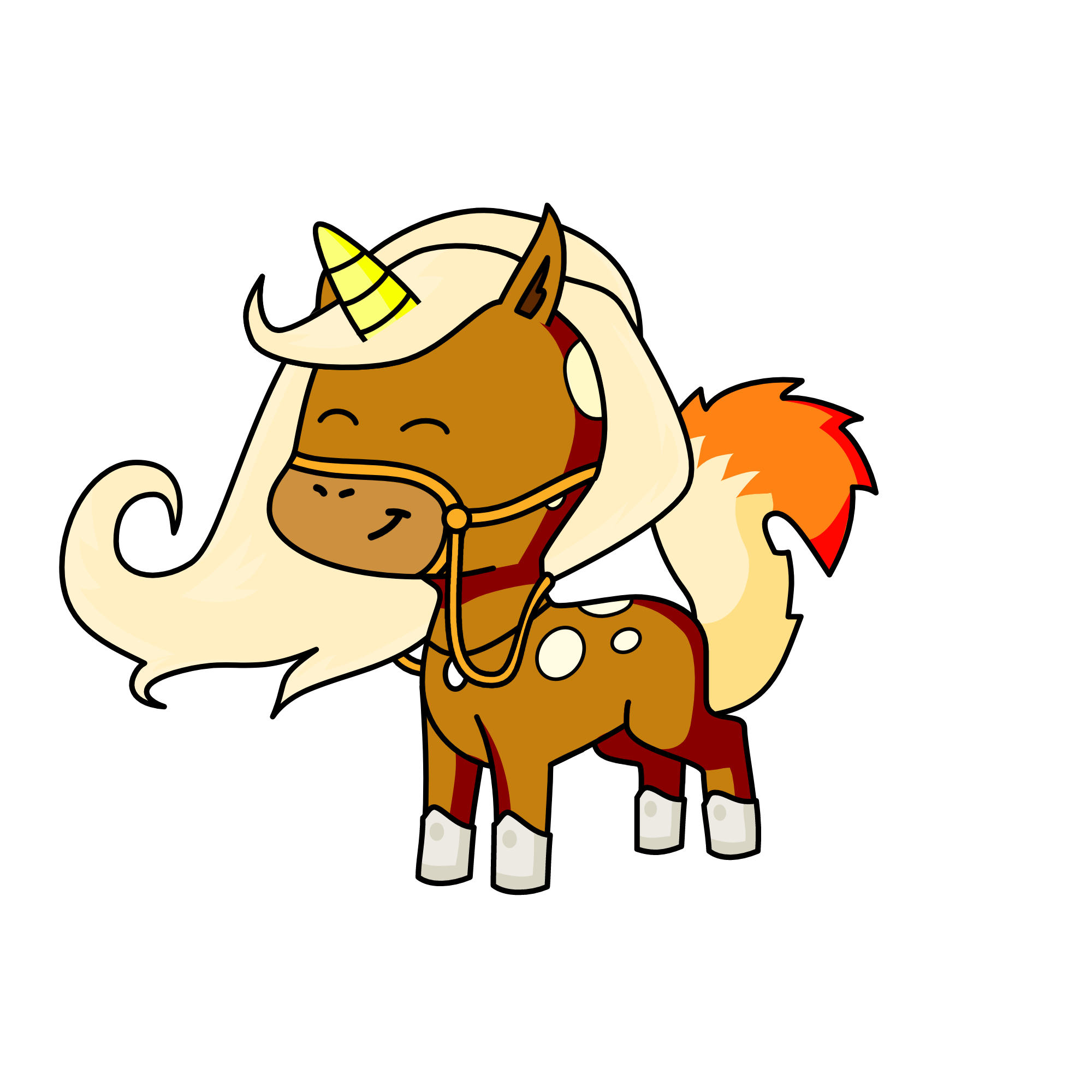 Puppy, the unicorn