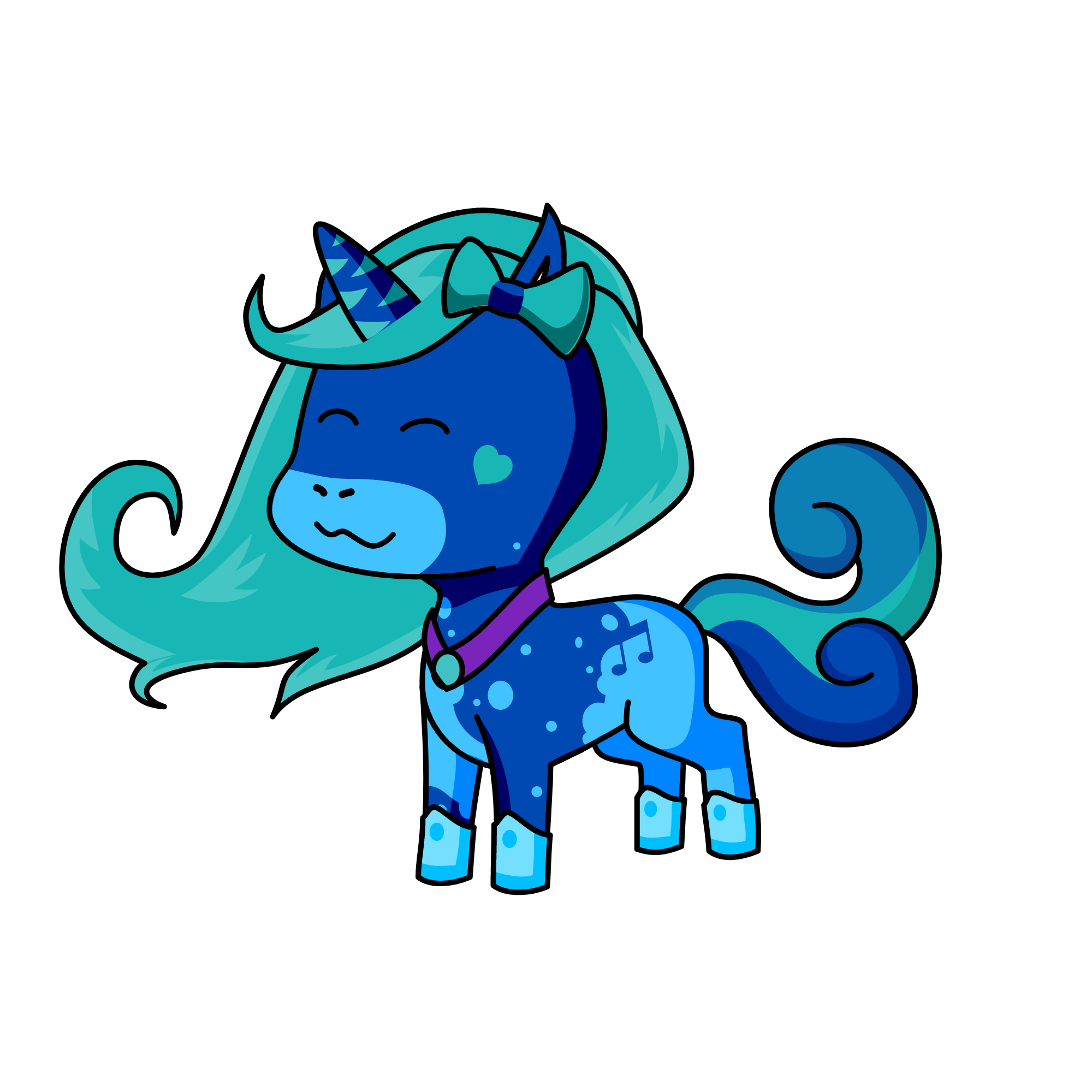night, the unicorn
