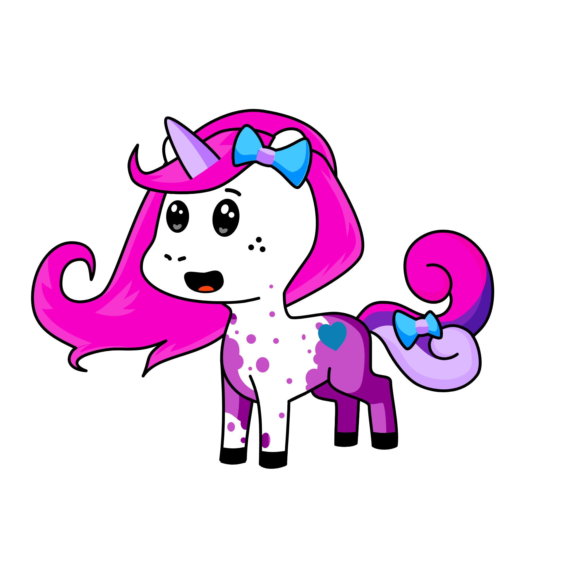 mia , the unicorn