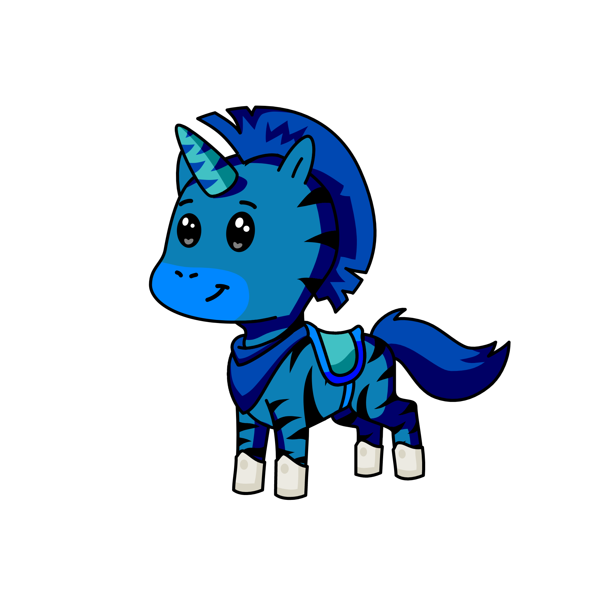 Midnight, the unicorn