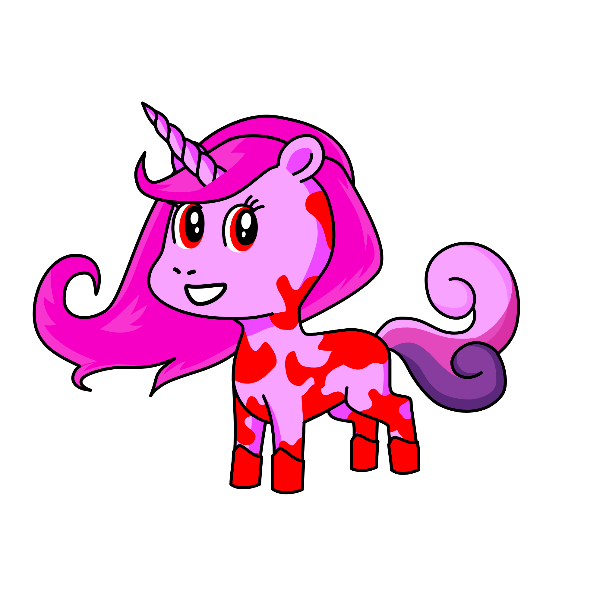 penny from piggy roblox/ i tried, the unicorn