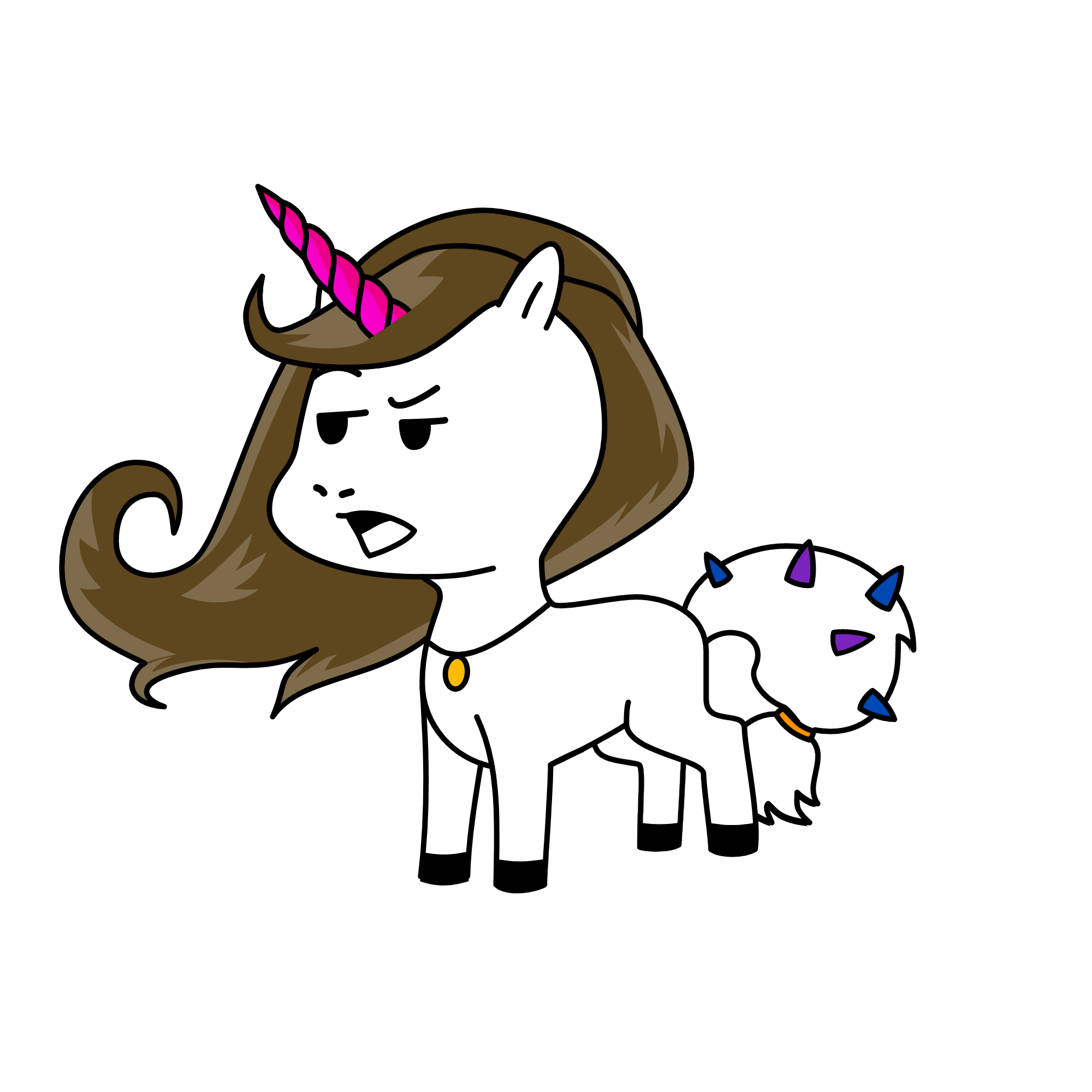 blah blah, the unicorn