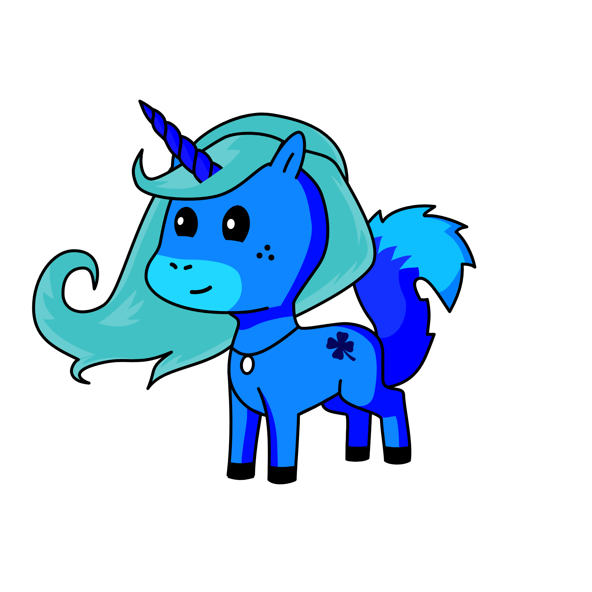 Icy, the unicorn