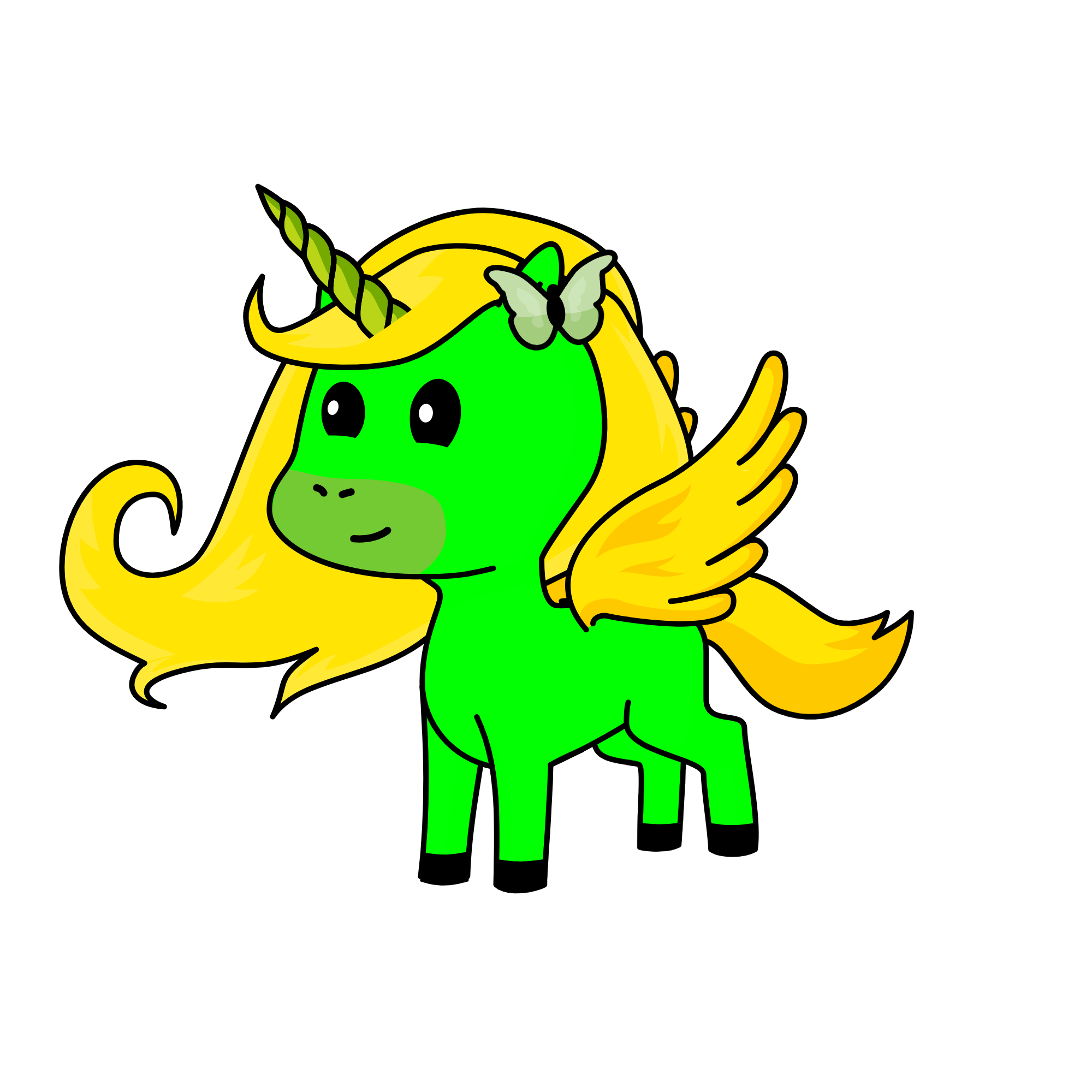 Naturery, the unicorn