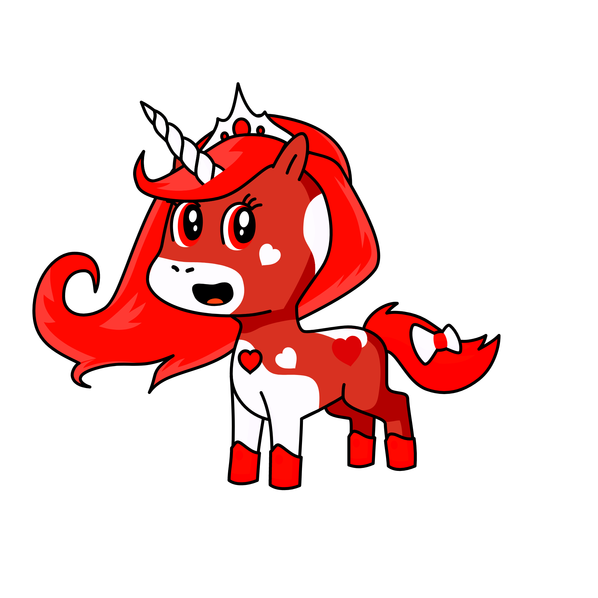 merah putih, the unicorn