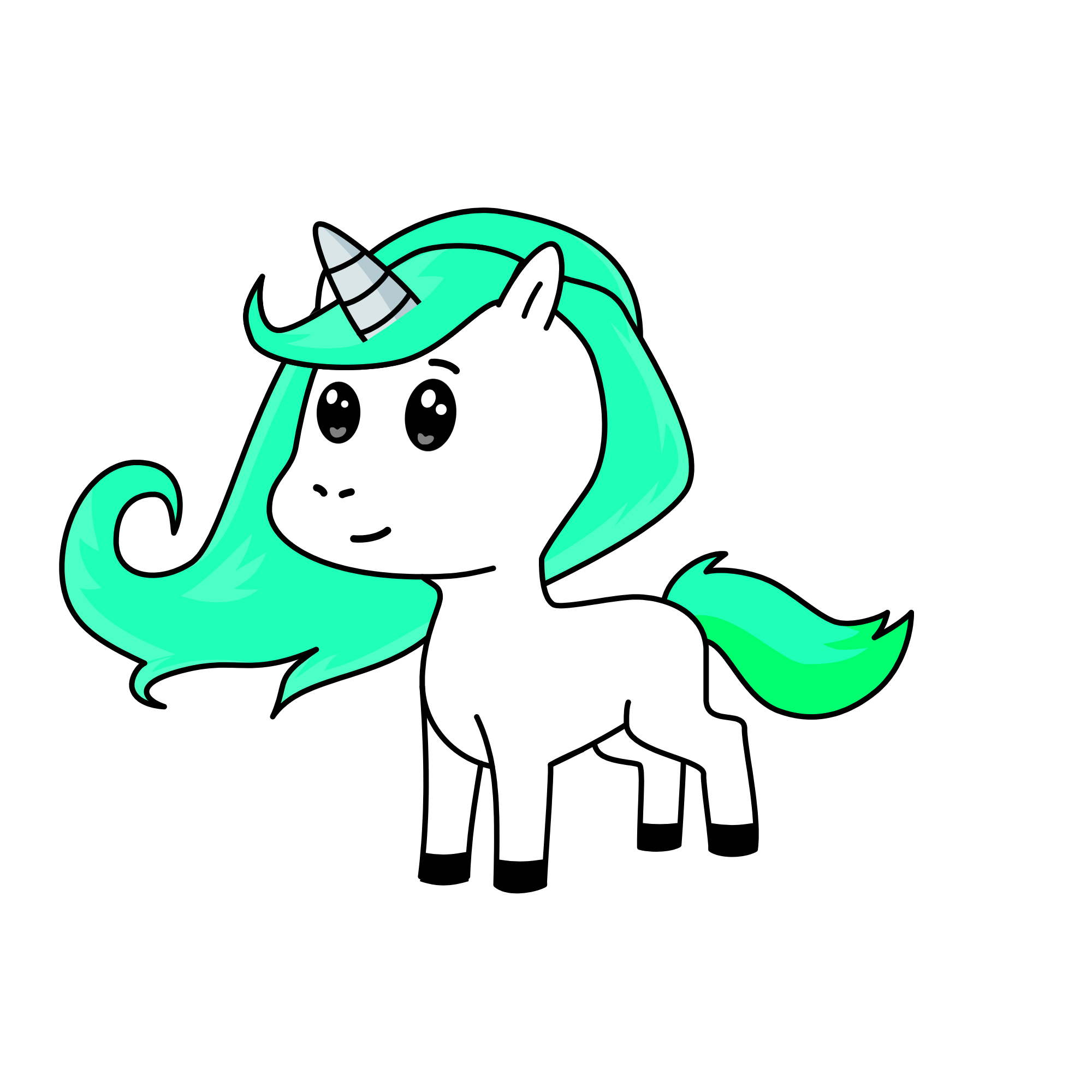 Peppermint , the unicorn