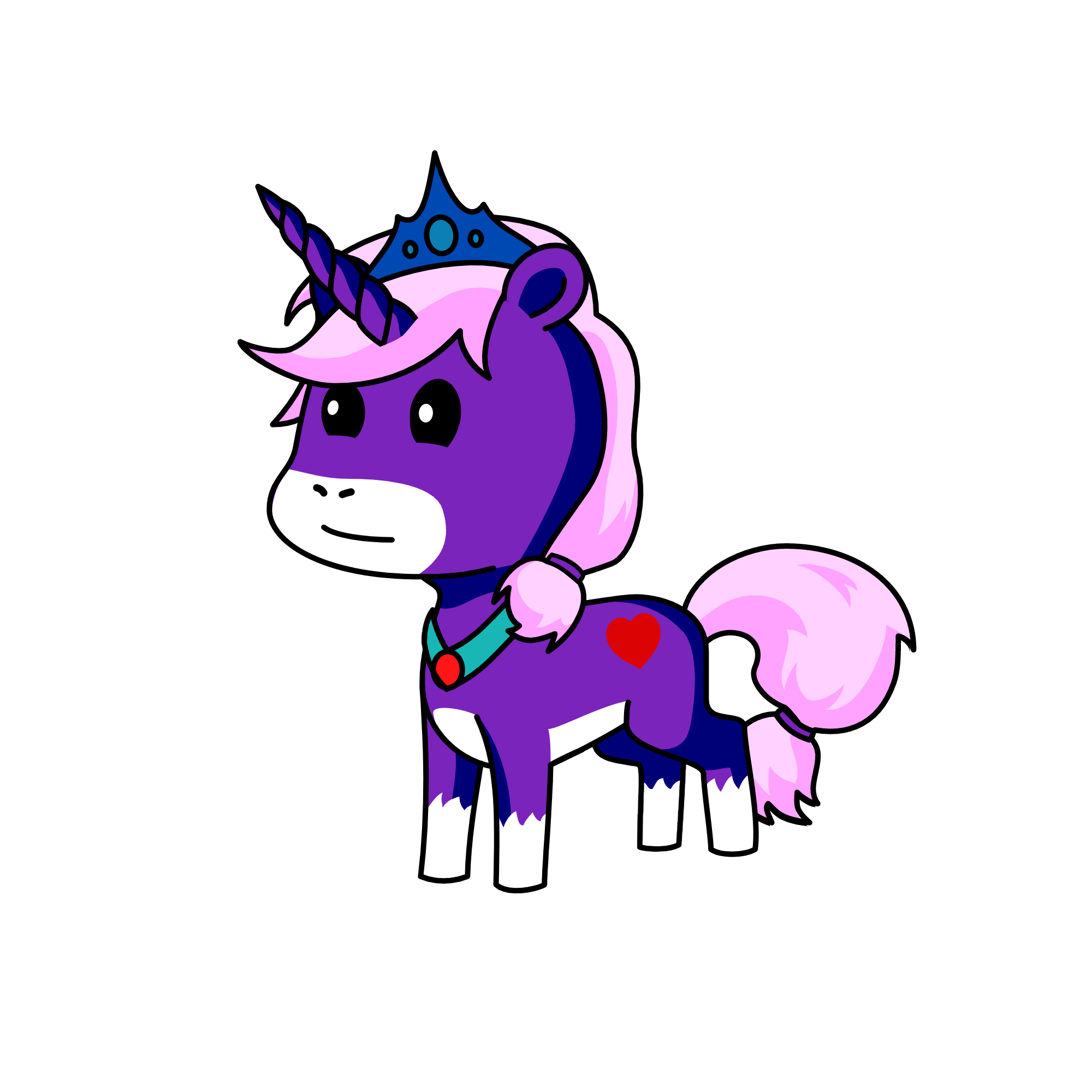 moonlit, the unicorn