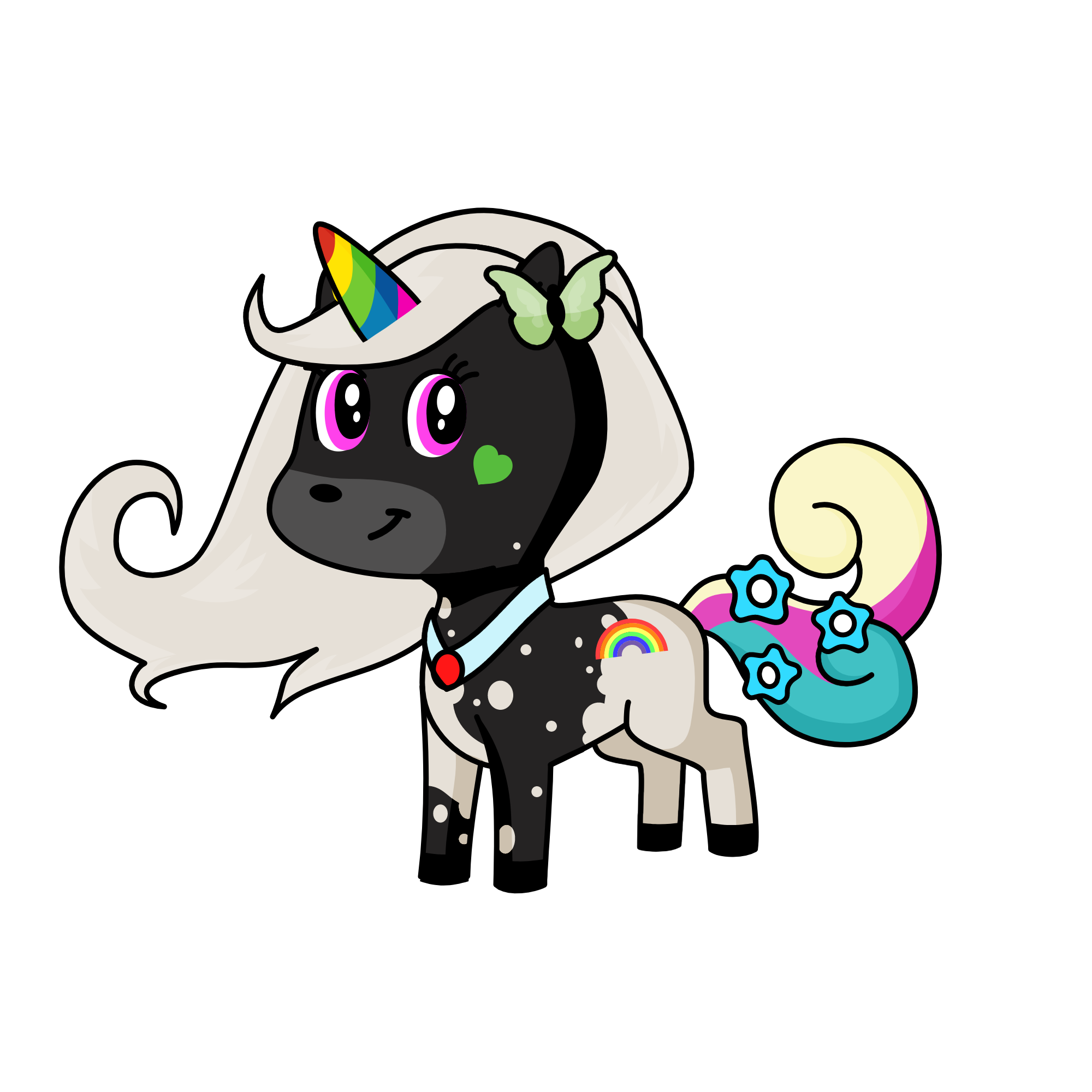 Luna, the unicorn