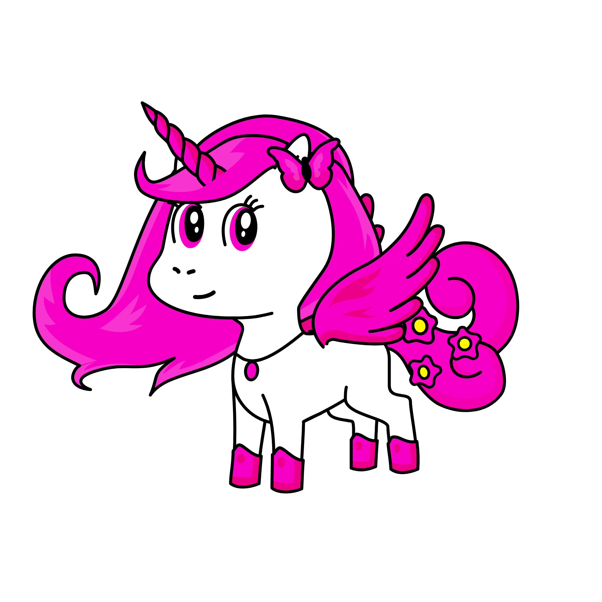 pinki princess, the unicorn