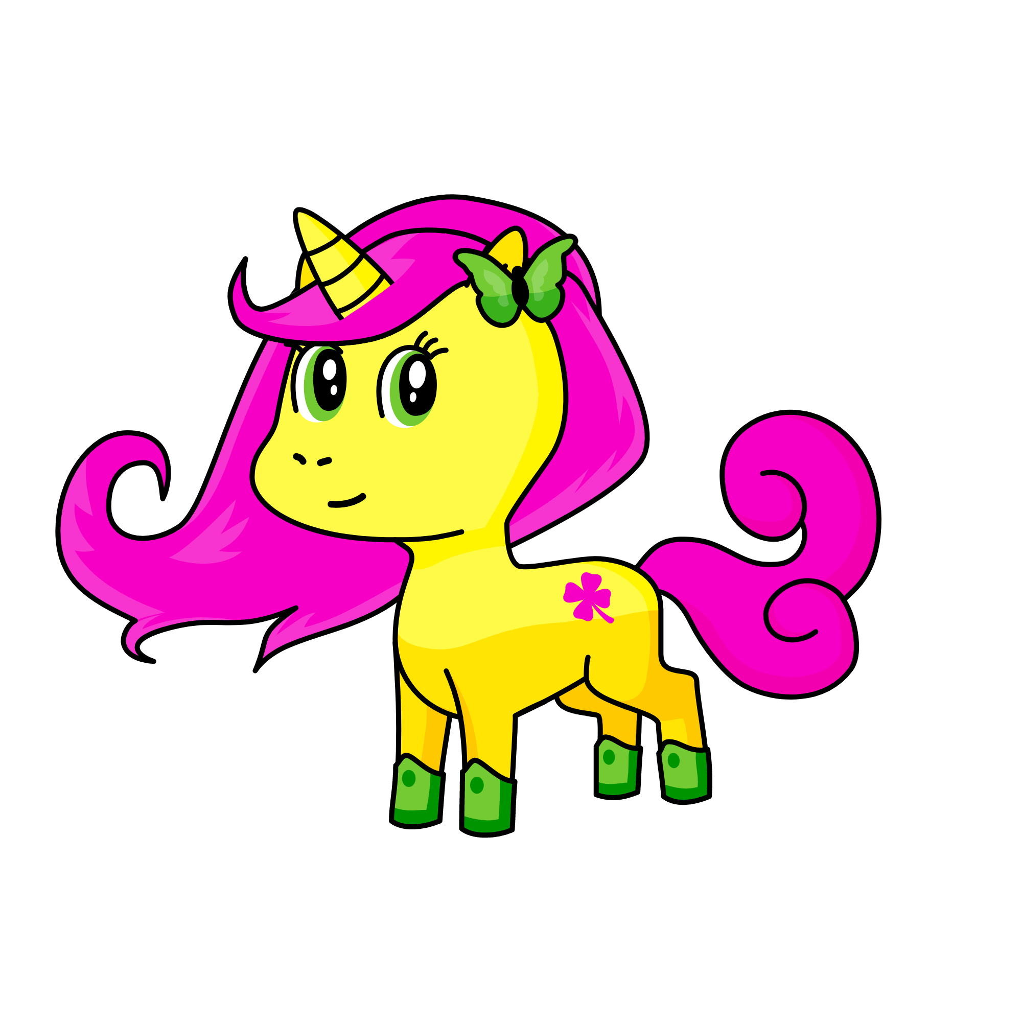 fluttershy, the unicorn