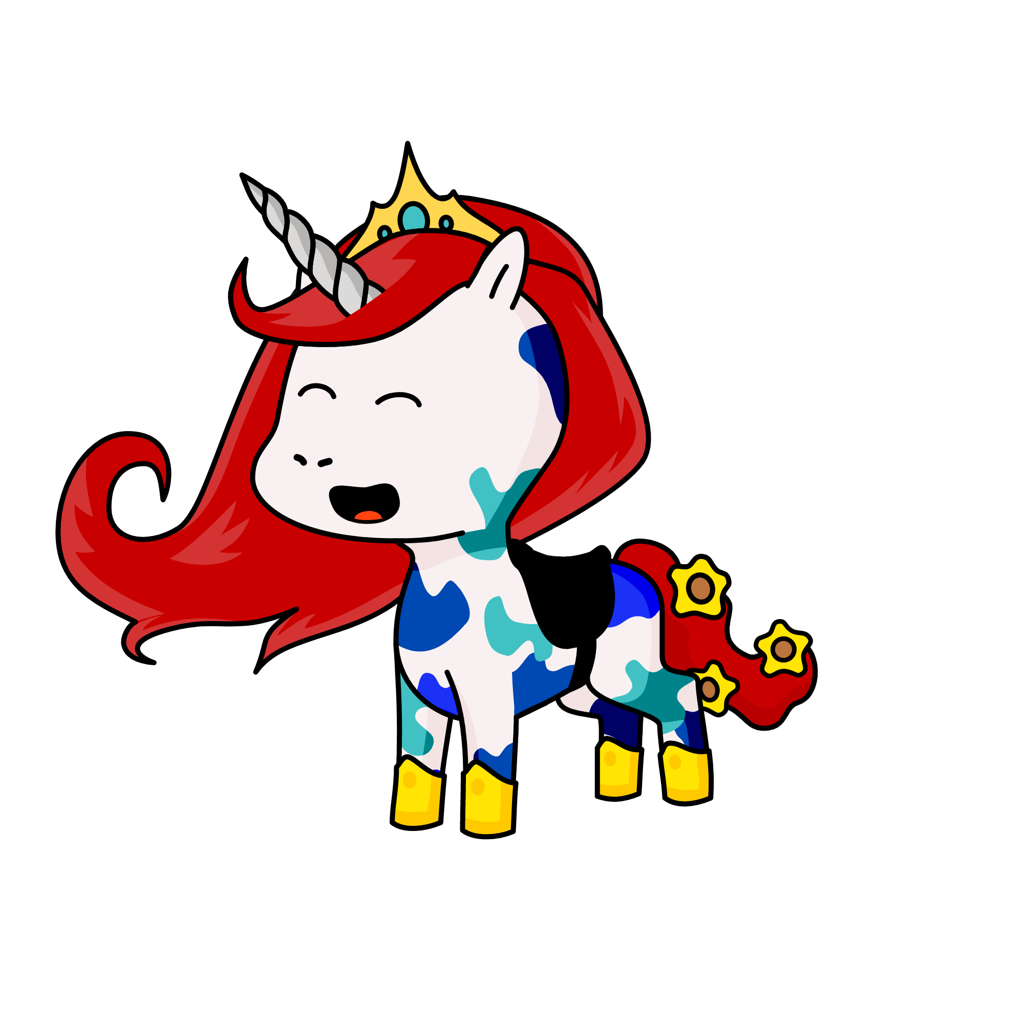 Ariel, the unicorn