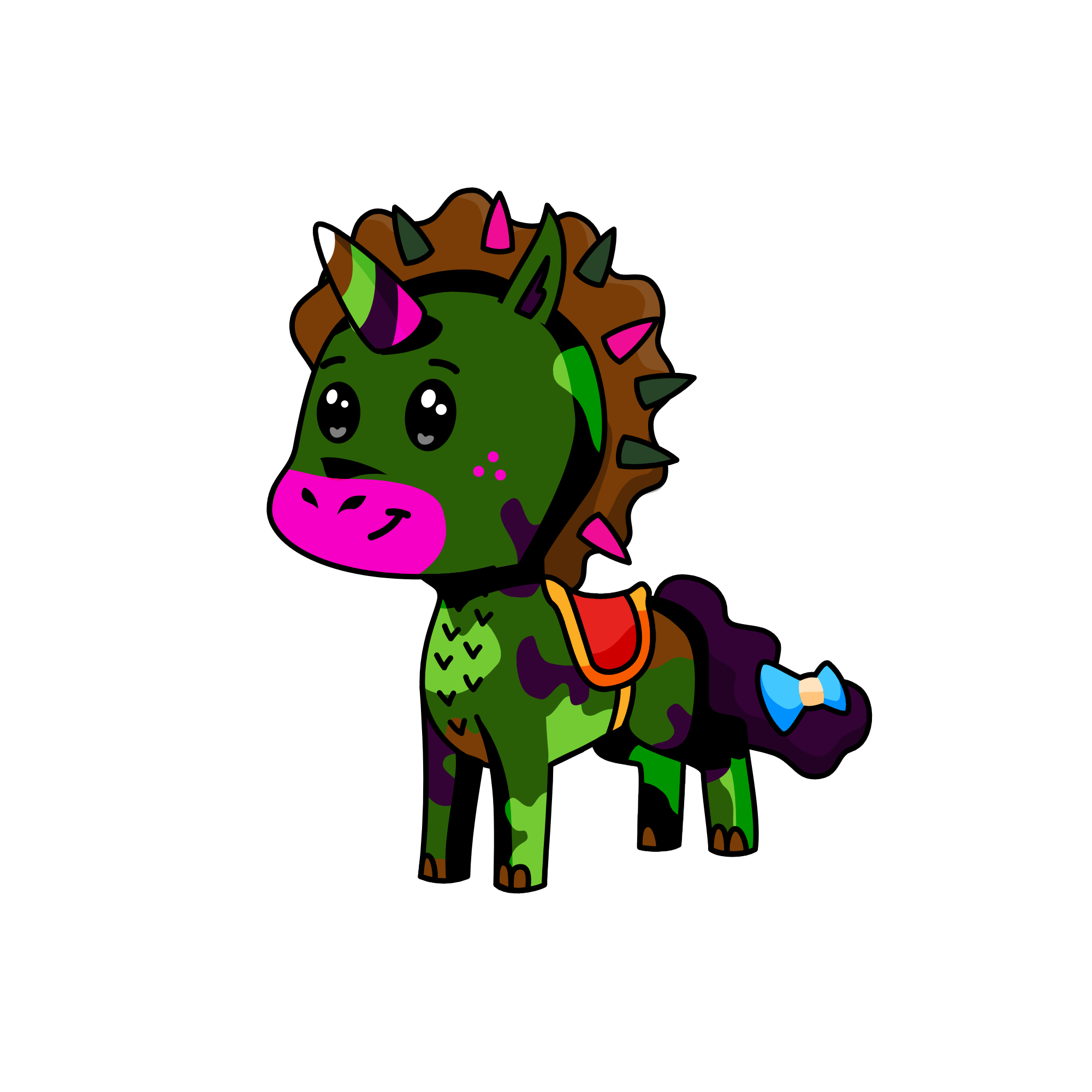 Super Ugly, the unicorn