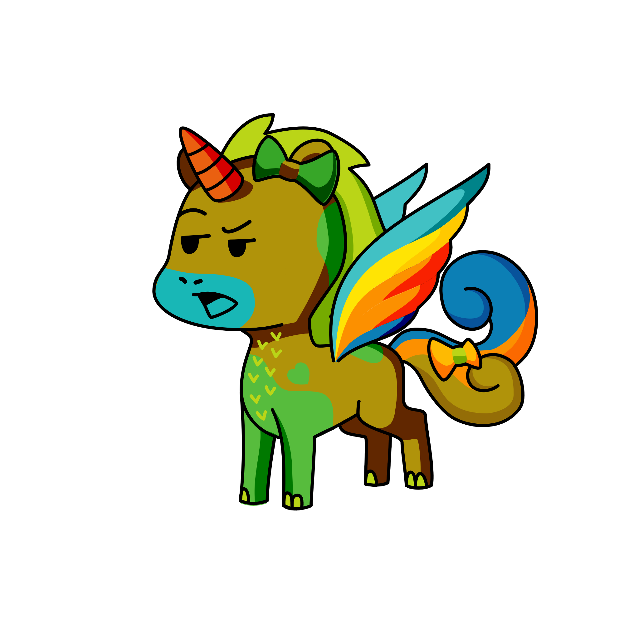 hiiiii, the unicorn
