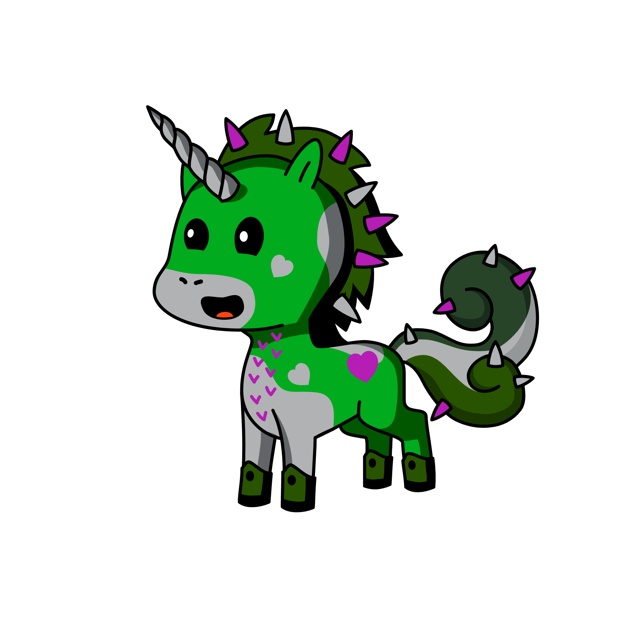 Slythercorn, the unicorn