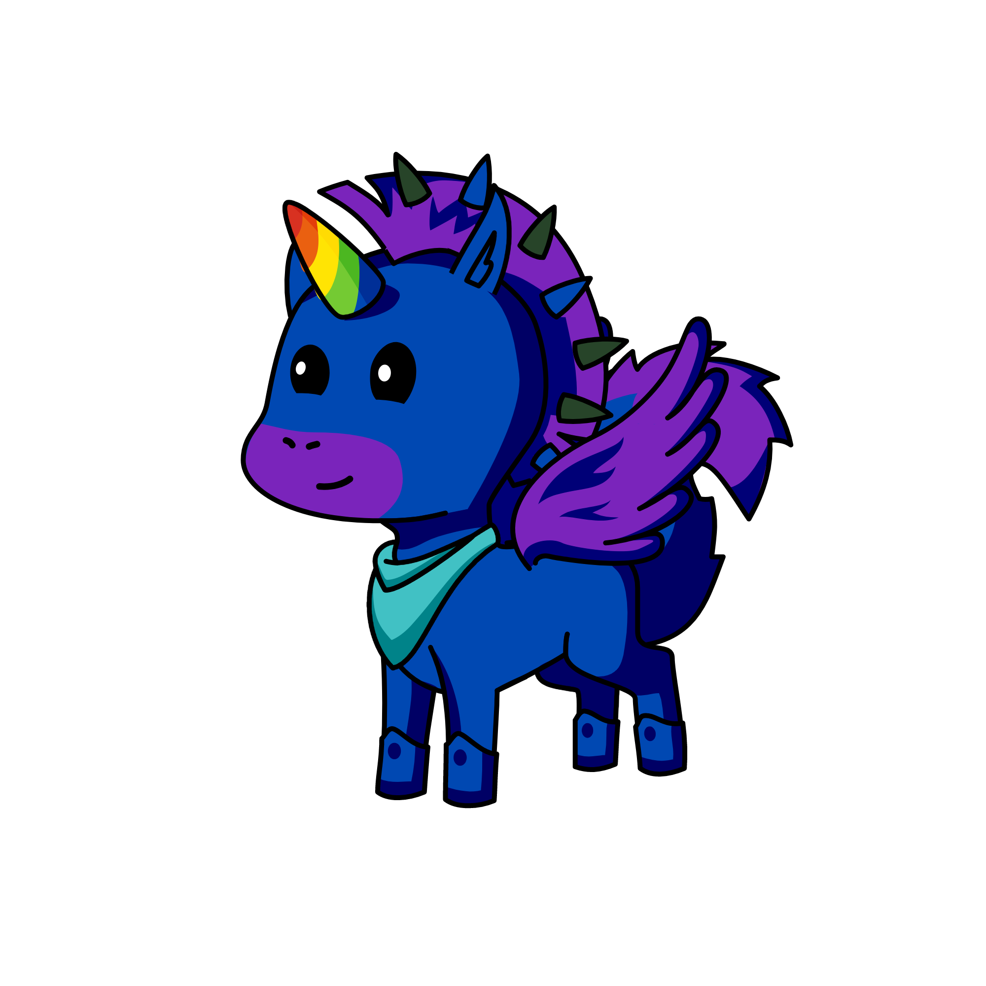night, the unicorn