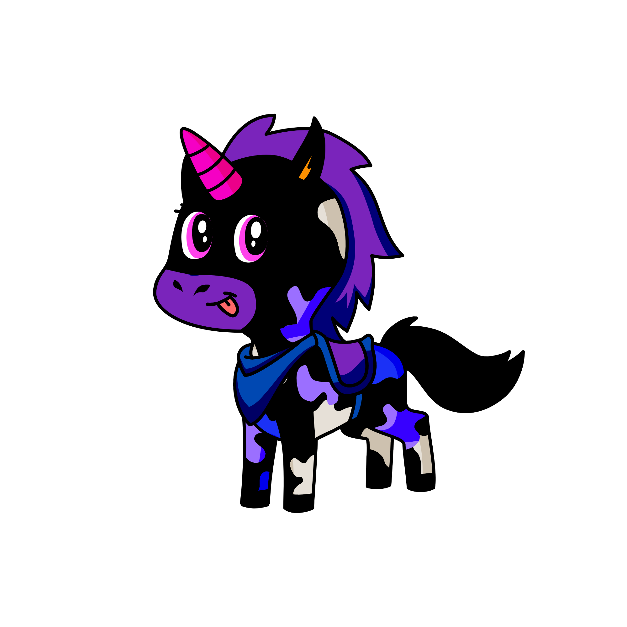 galaxy, the unicorn