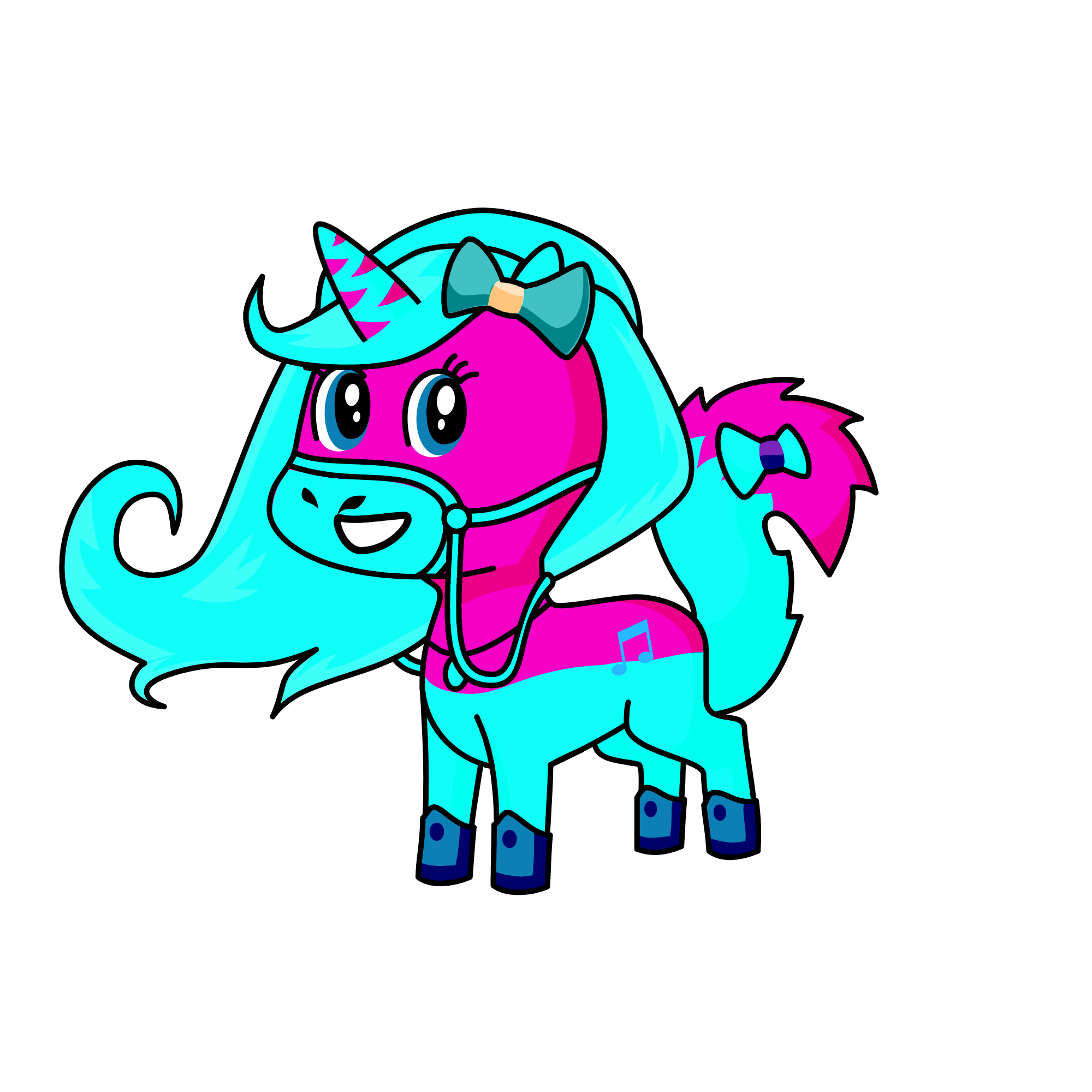 Diamond Rose Heart🦄, the unicorn