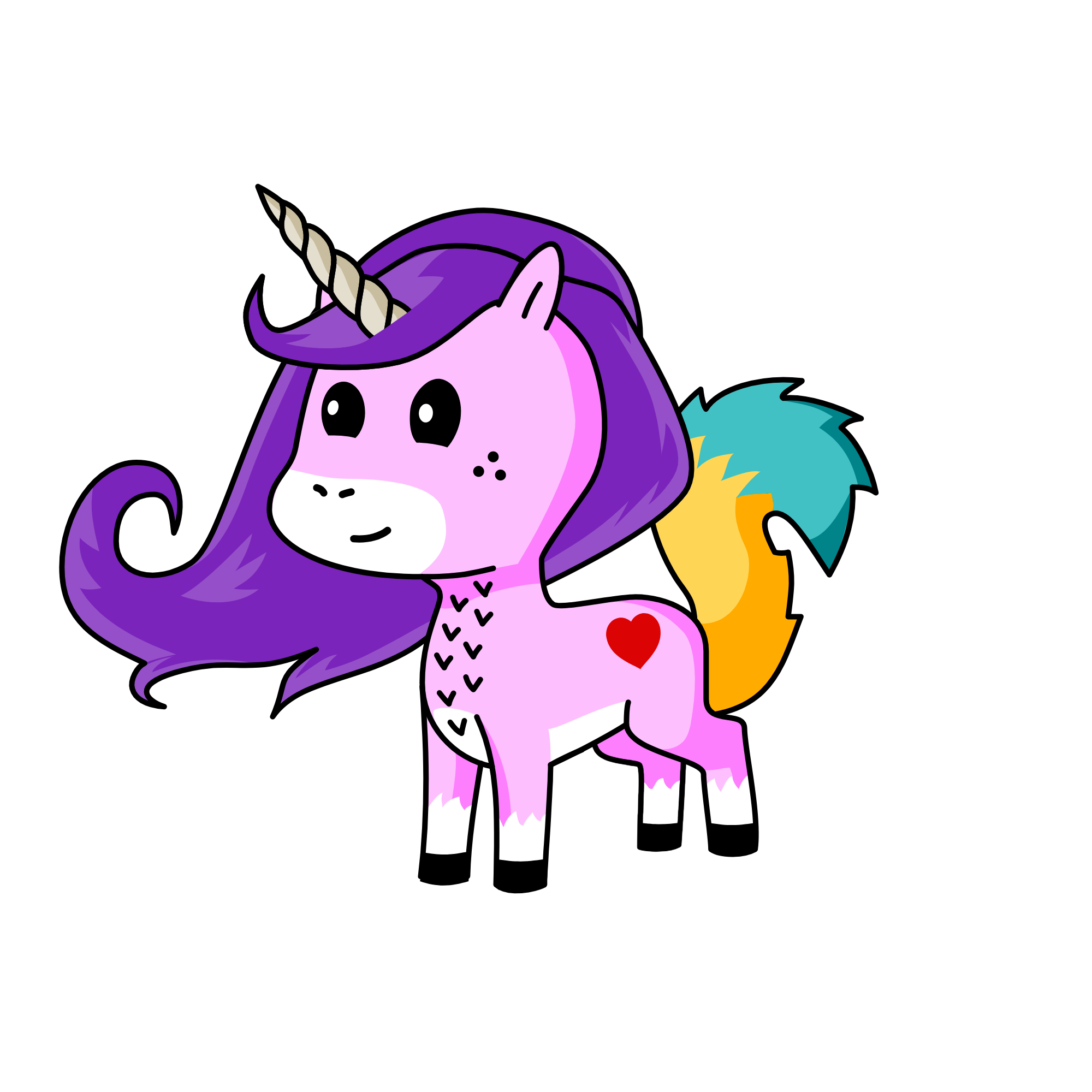 Tiffany, the unicorn