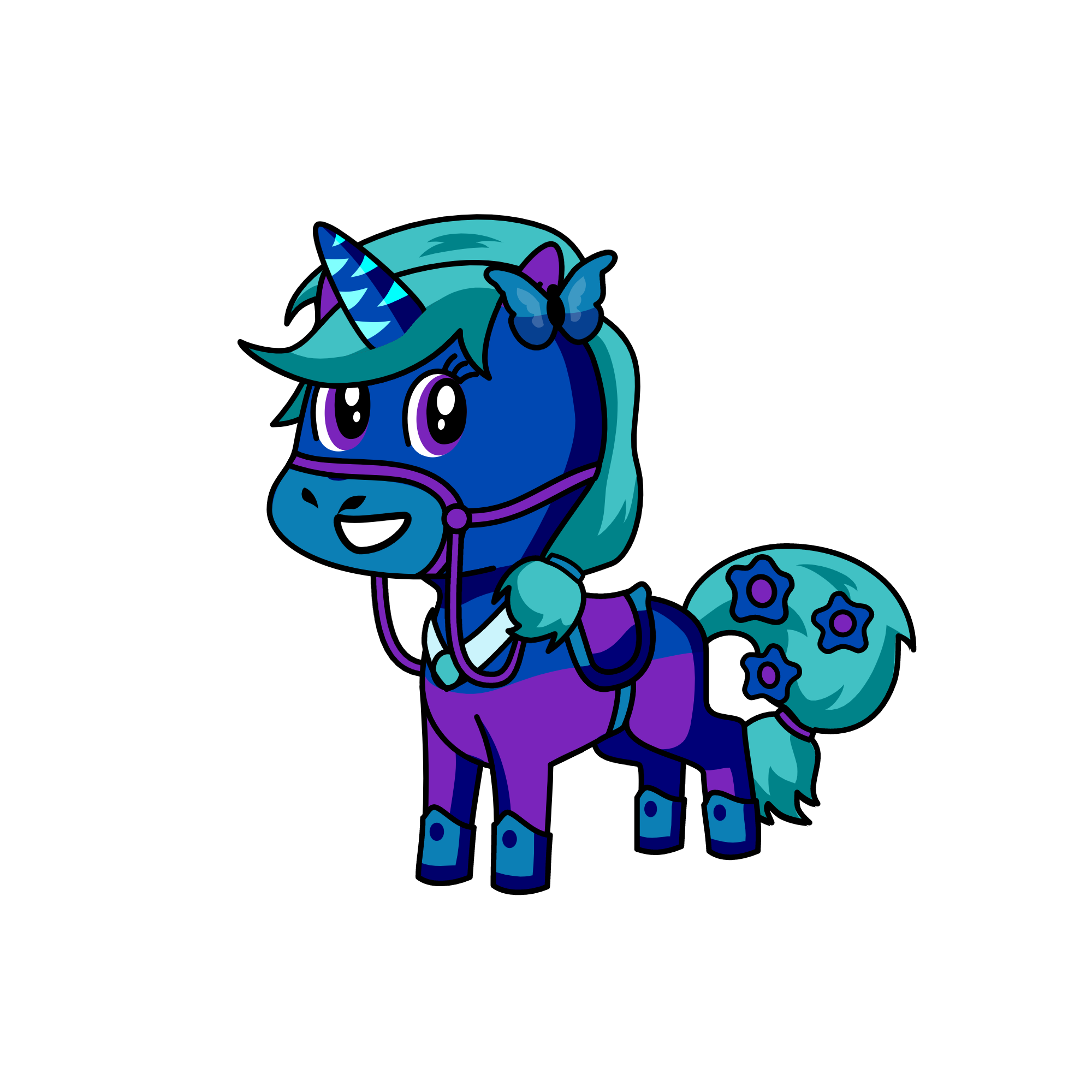 Luna Heart Rose, the unicorn