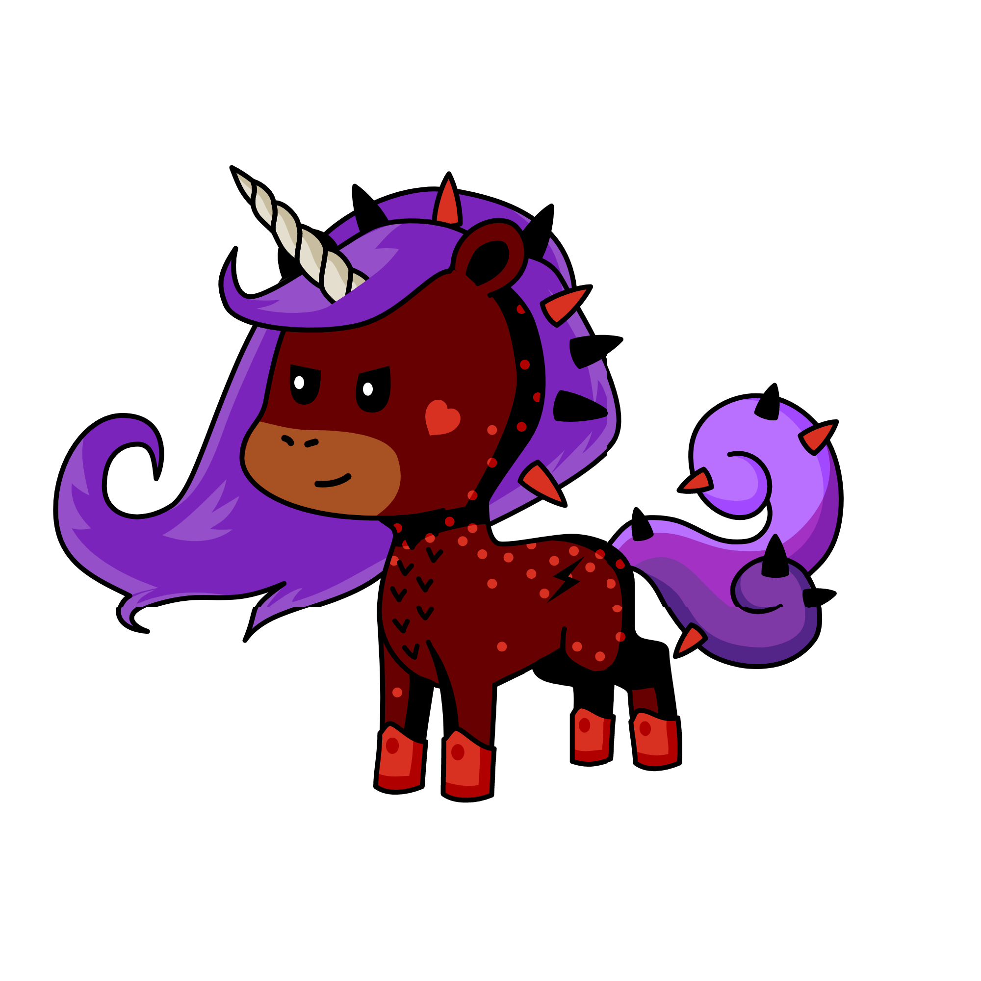 darkie, the unicorn