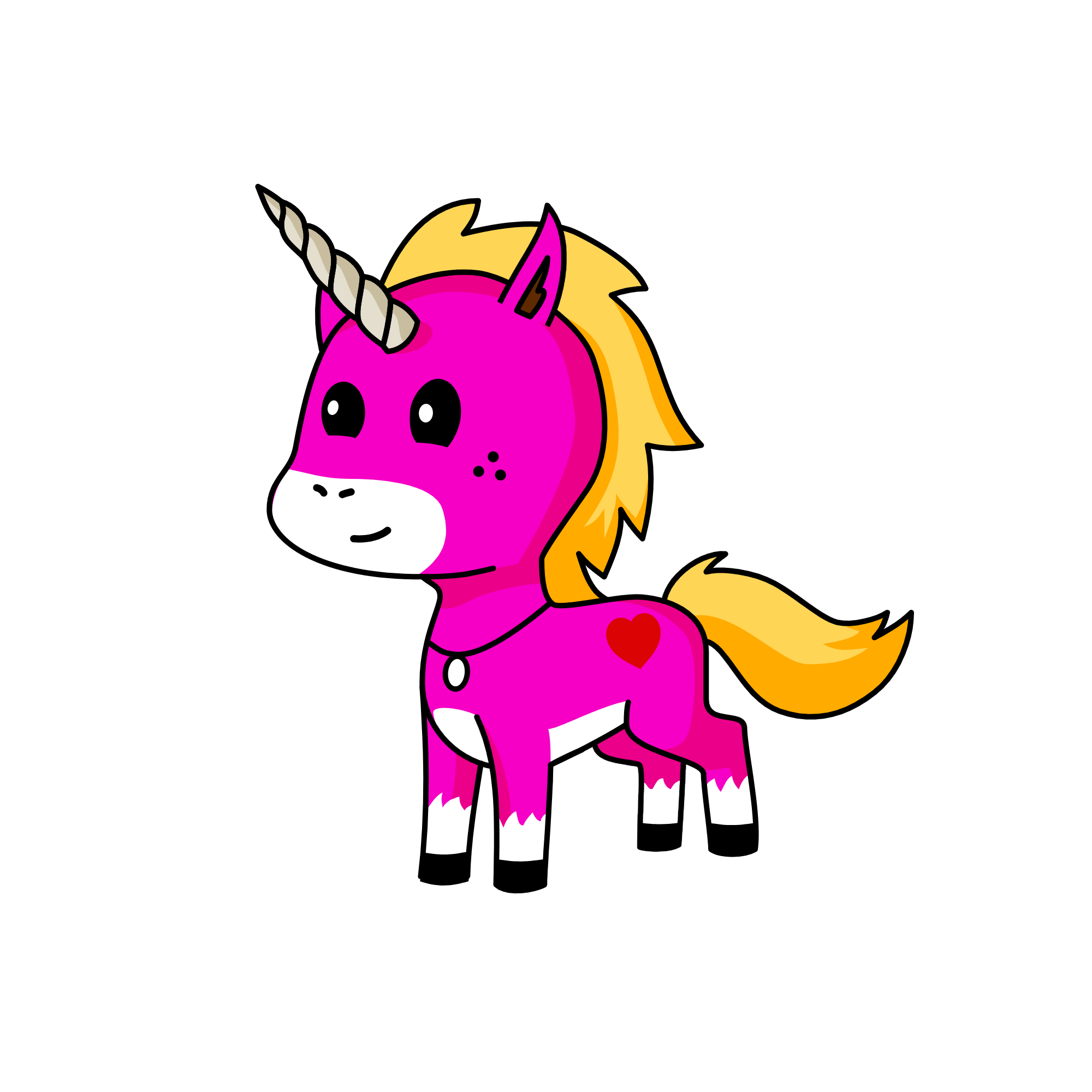 Roisie, the unicorn