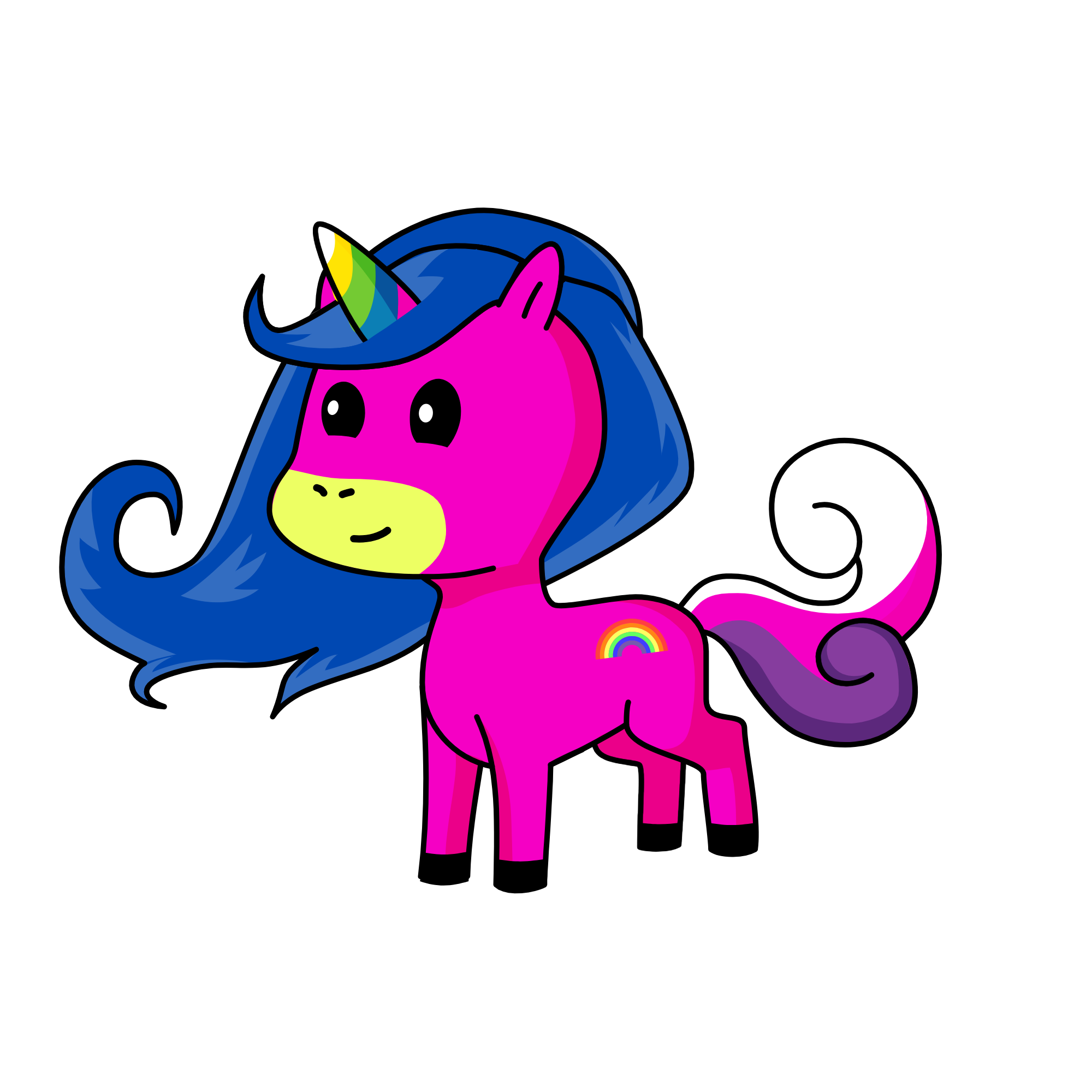 Rianbow, the unicorn