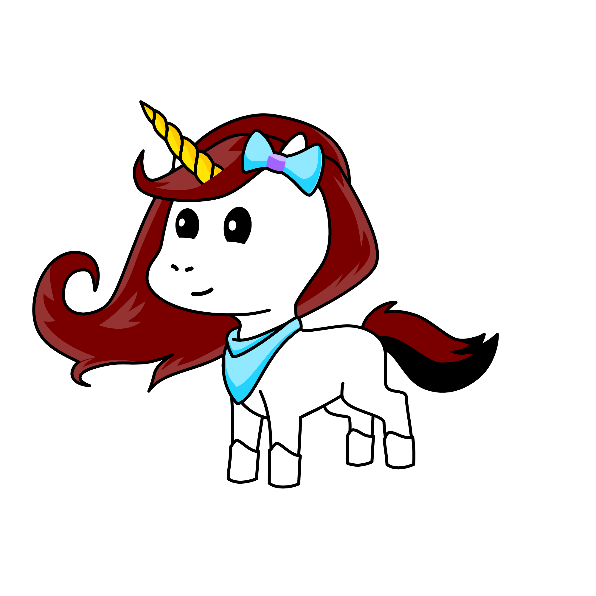 Anna (Frozen), the unicorn