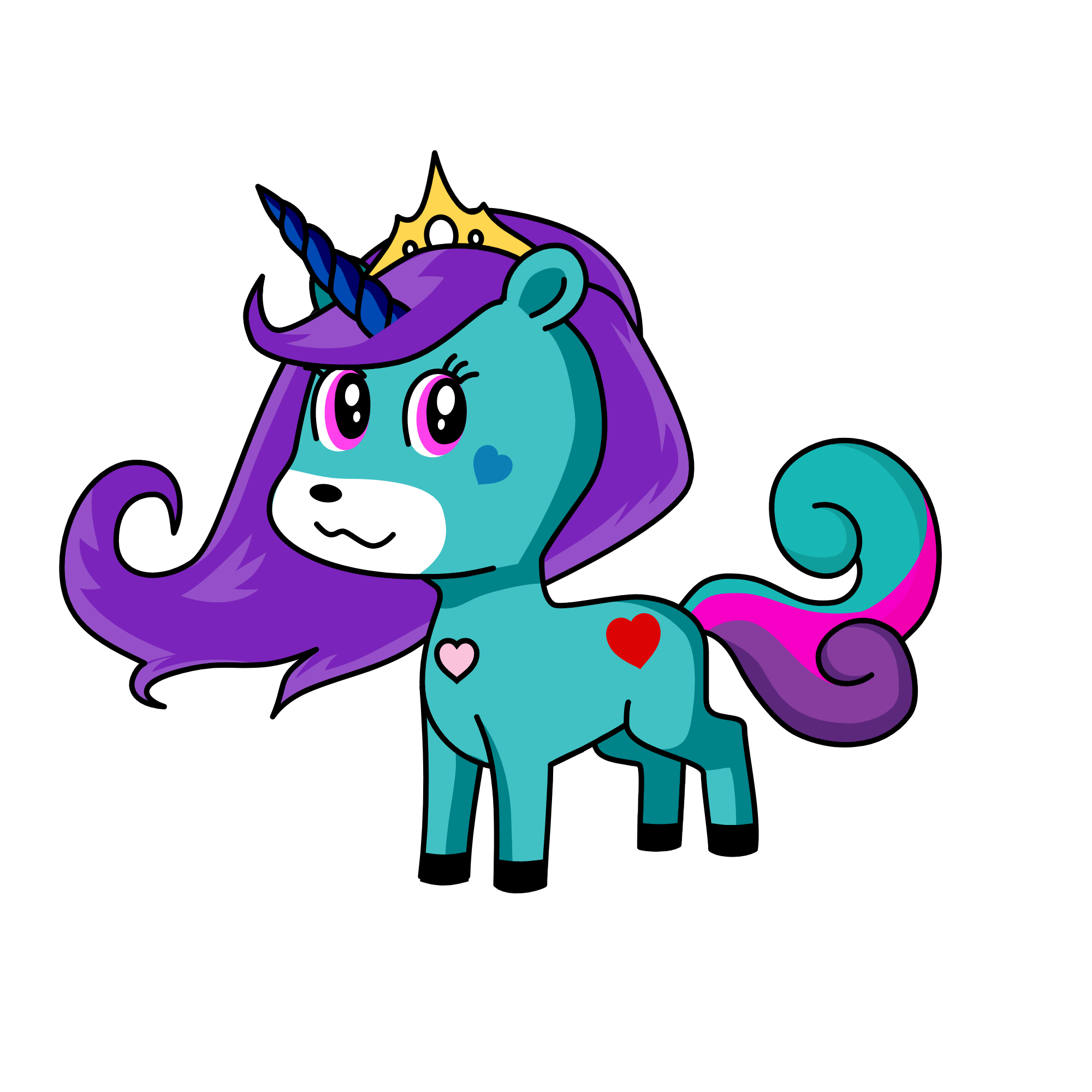 Lila, the unicorn